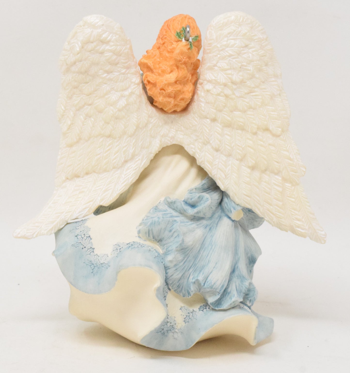 Hallmark Keepsake Joyful Messenger Angel Porcelain Christmas Ornament 1998 NIB