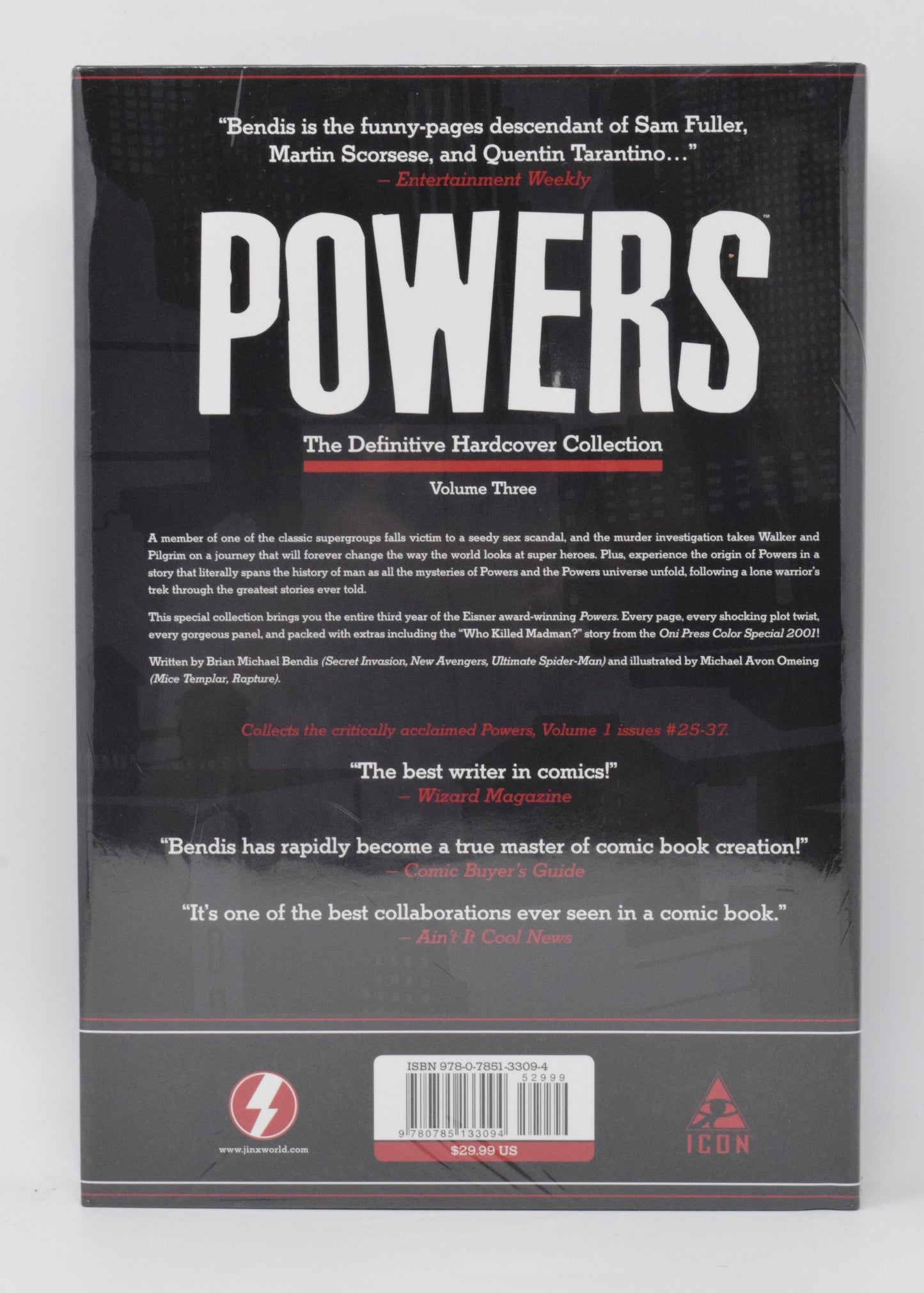 Powers Definitive HC Hardcover Collection Vol 3 Marvel Icon 25 - 37 New