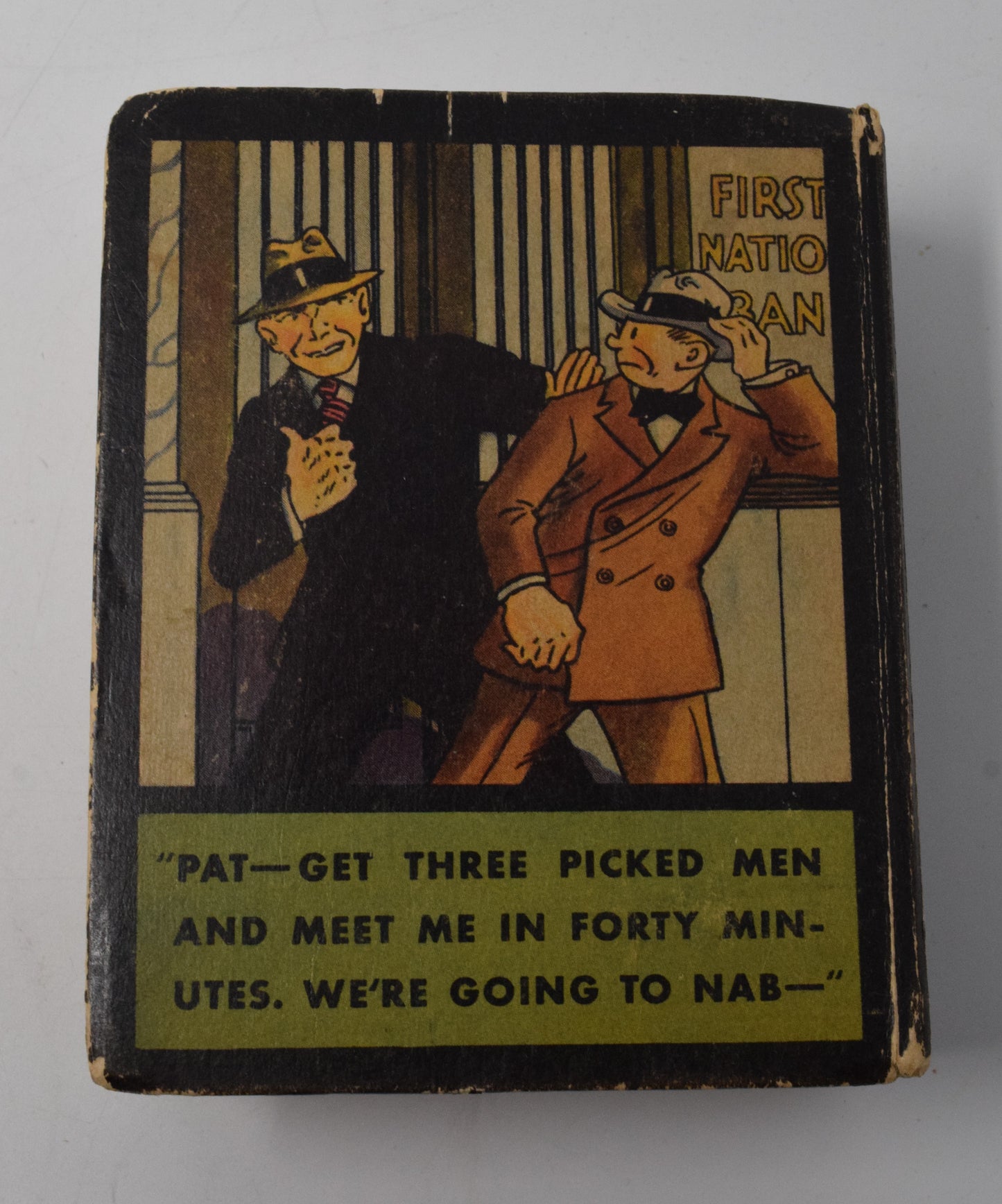 Dick Tracy In Chains Of Crime 1185 Big Little Book Whitman 1936 FN - Golden Apple Comics