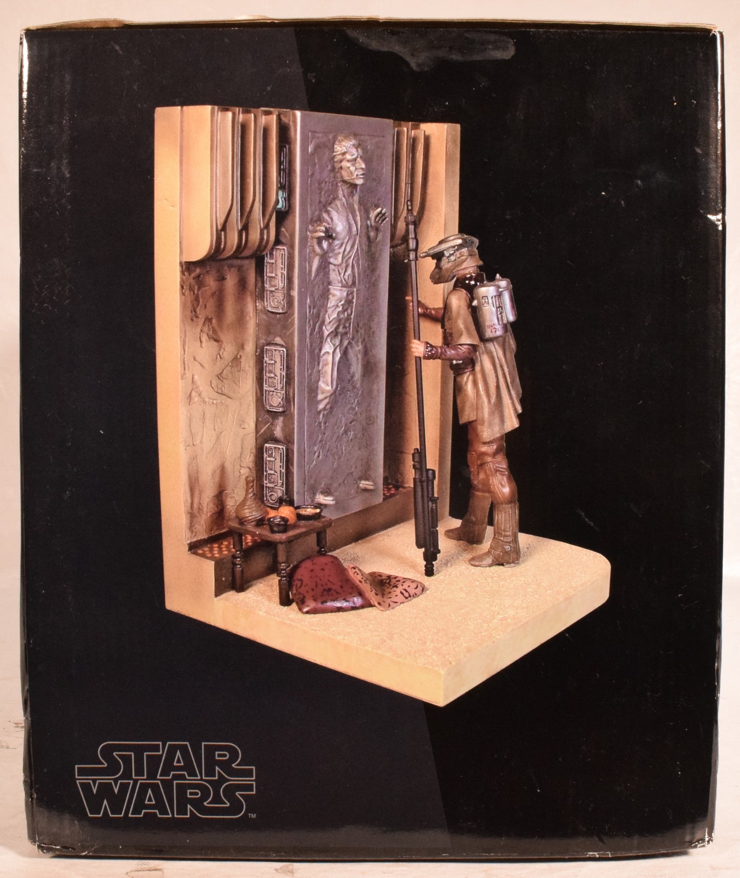 Star Wars Jabba's Palace Bookends Boba Fett Leia Statue PGM Gentle Giant New