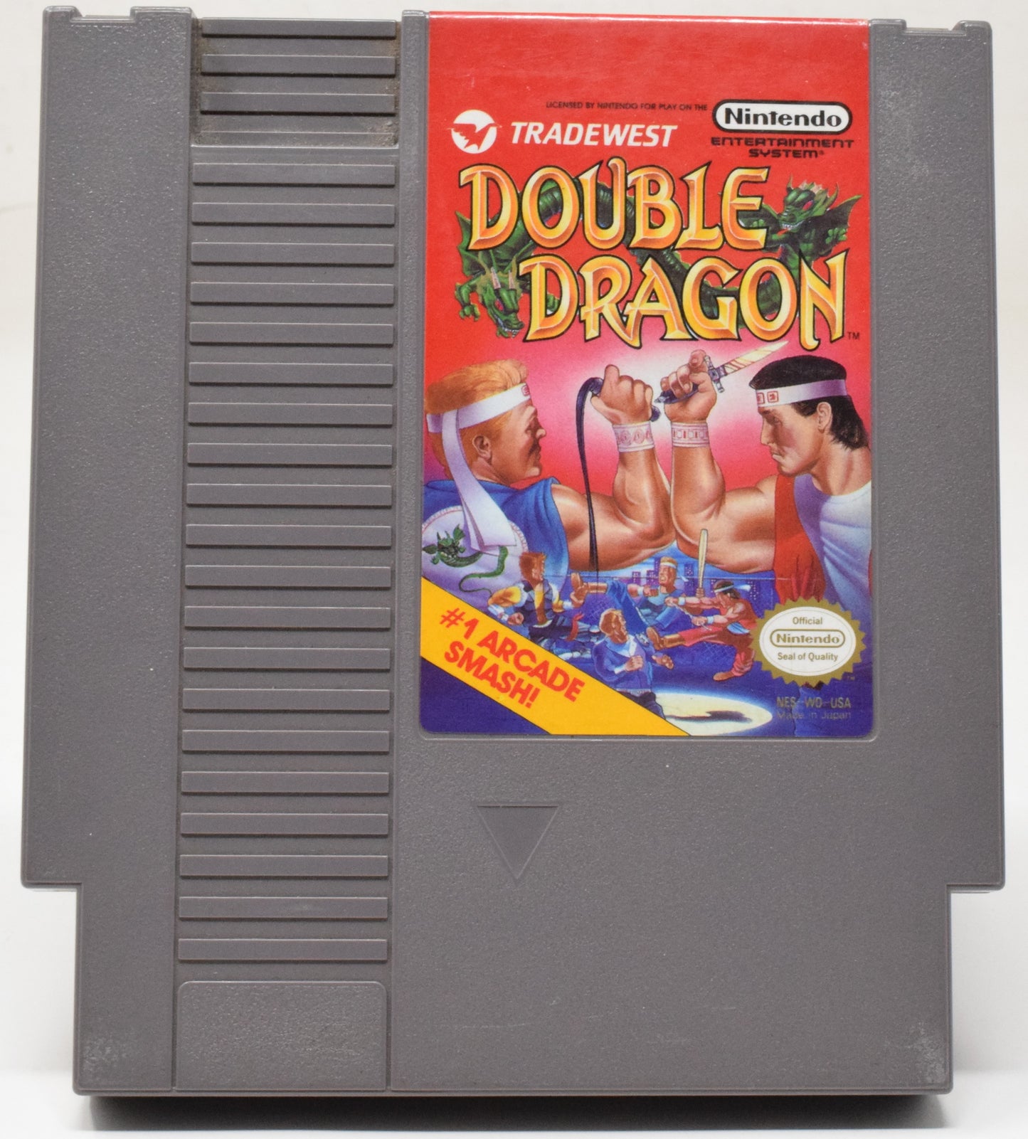 Nintendo NES Double Dragon Tradewest Video Game Cartridge