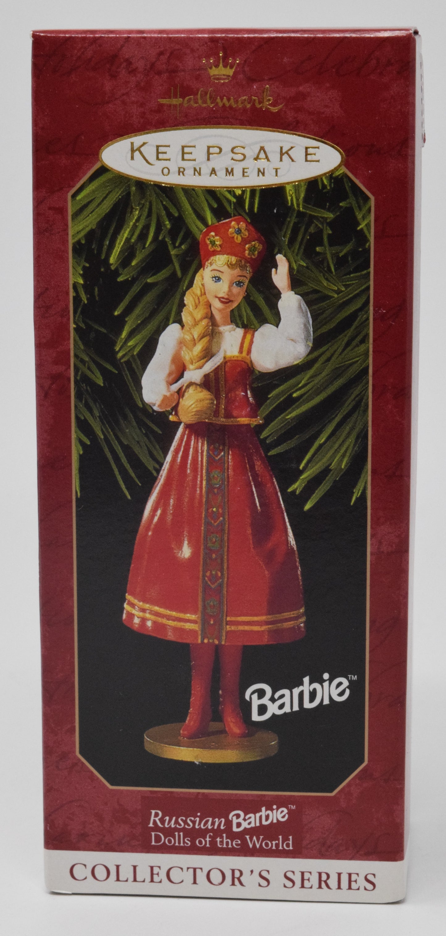 Hallmark Keepsake Russian Barbie Christmas Ornament 1997 NIB