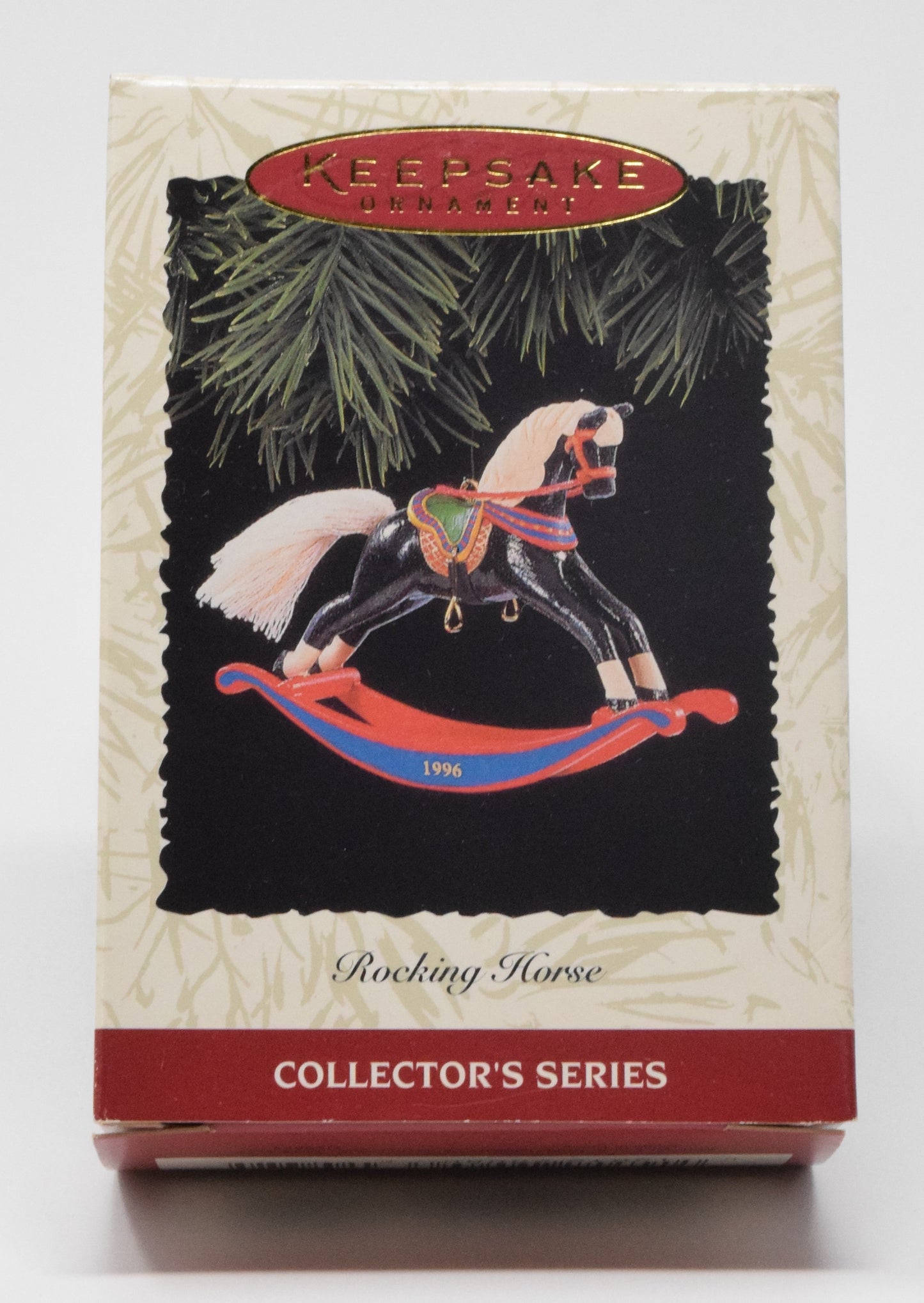 Hallmark Keepsake Rocking Horse Christmas Ornament 1996 NIB