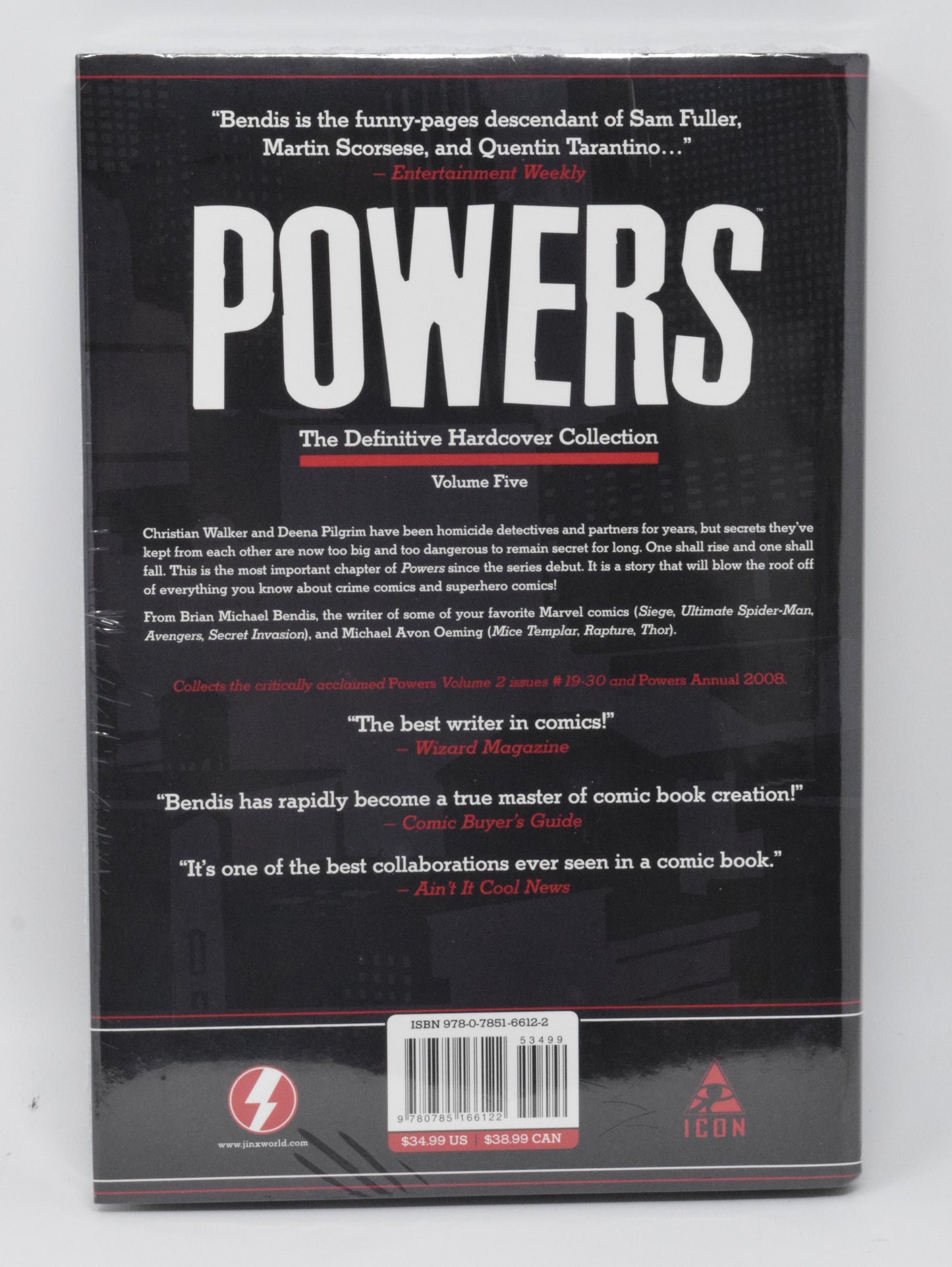 Powers Definitive HC Hardcover Collection Vol 5 Marvel Icon 19 - 30 New