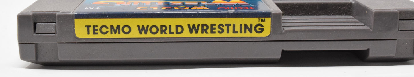 Nintendo NES World Wrestling Tecmo Video Game Cartridge