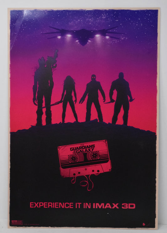Guardians Of The Galaxy Movie Mix Tape Marvel IMAX Poster 13 x 19
