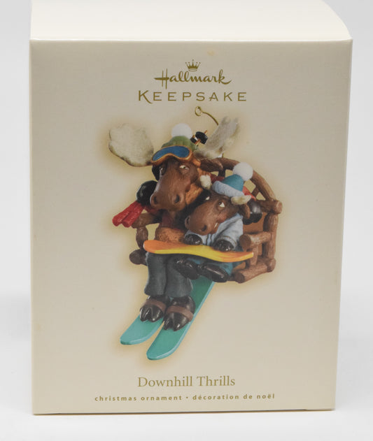 Hallmark Keepsake Downhill Thrills Christmas Ornament 2007 NIB