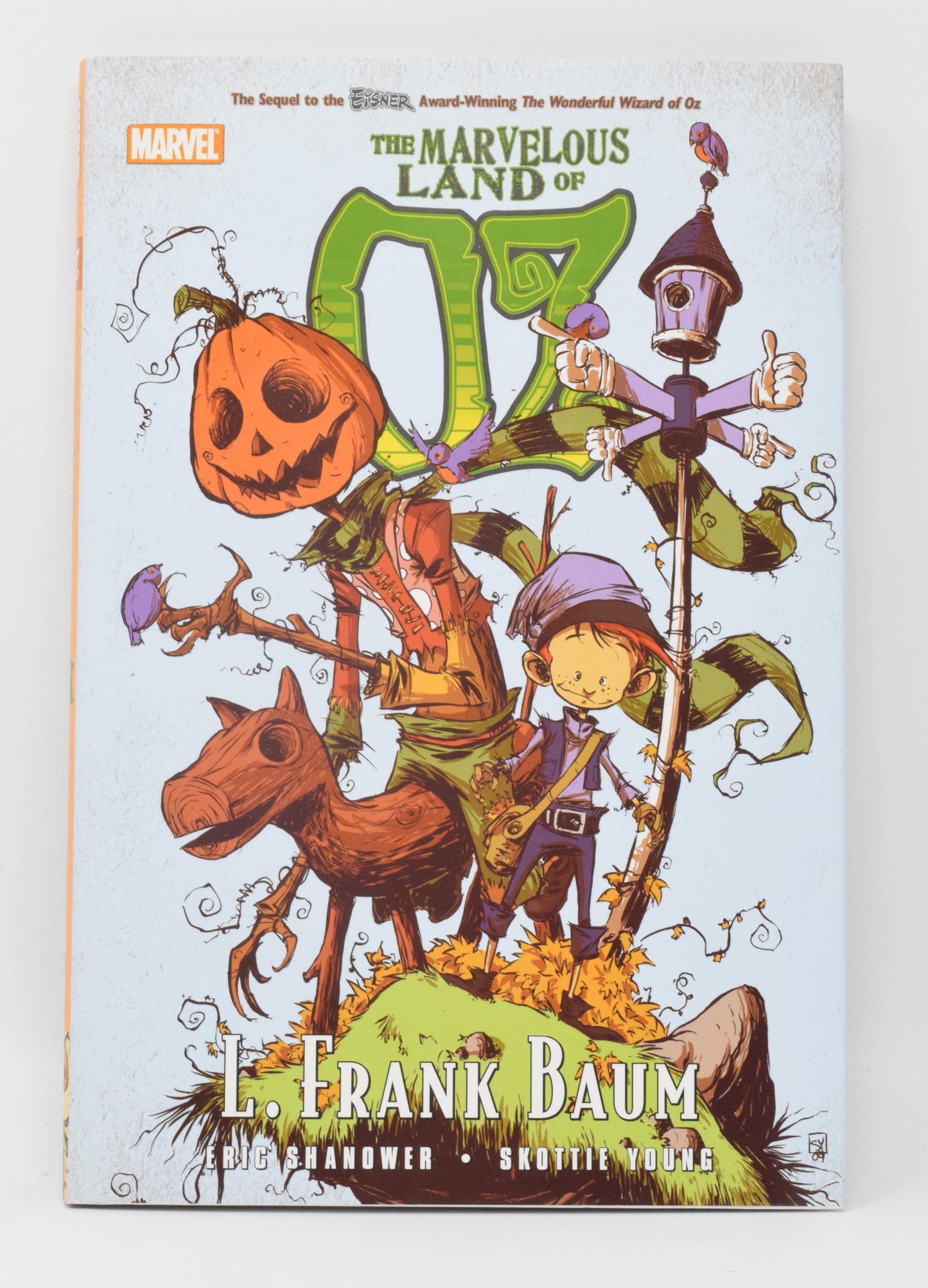 Marvelous Land Of Oz HC Hardcover Marvel 2010 NM 1st Print Skottie Young