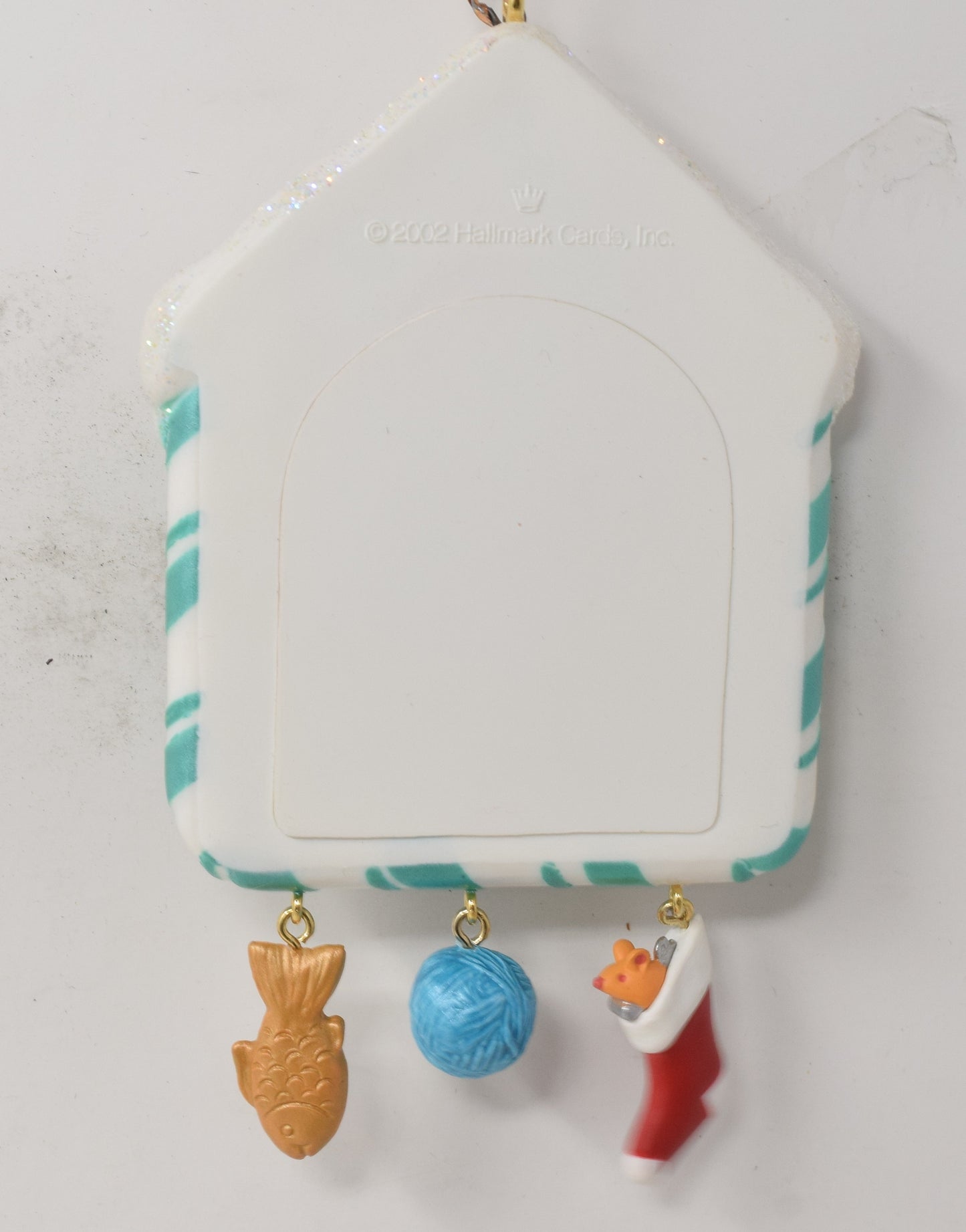 Hallmark Keepsake Ornament Special Cat Photo Frame Christmas Tree 2002 NIB