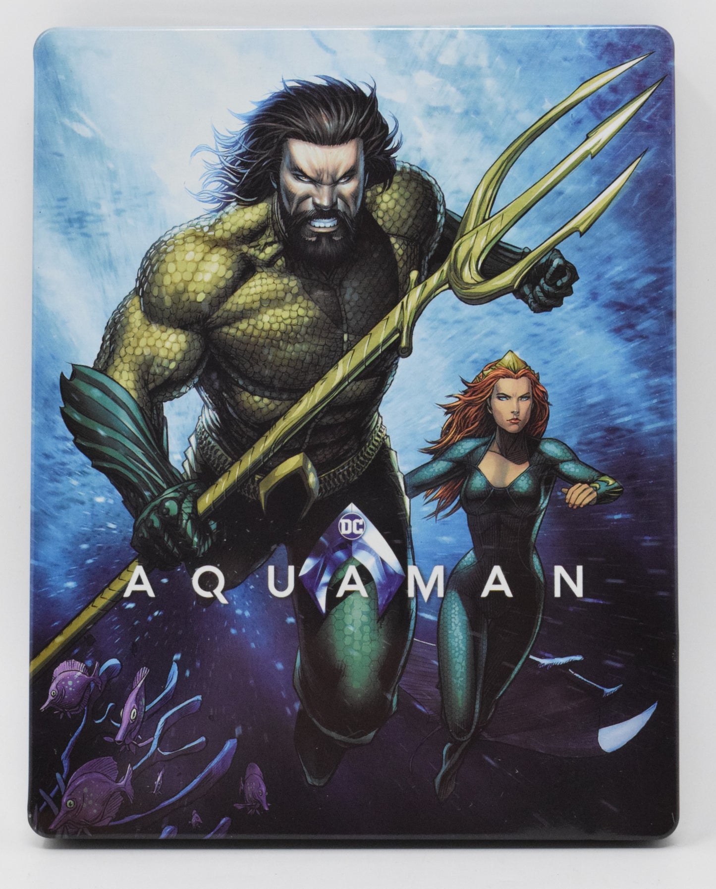 Aquaman Movie DVD Blu-Ray Steelbook