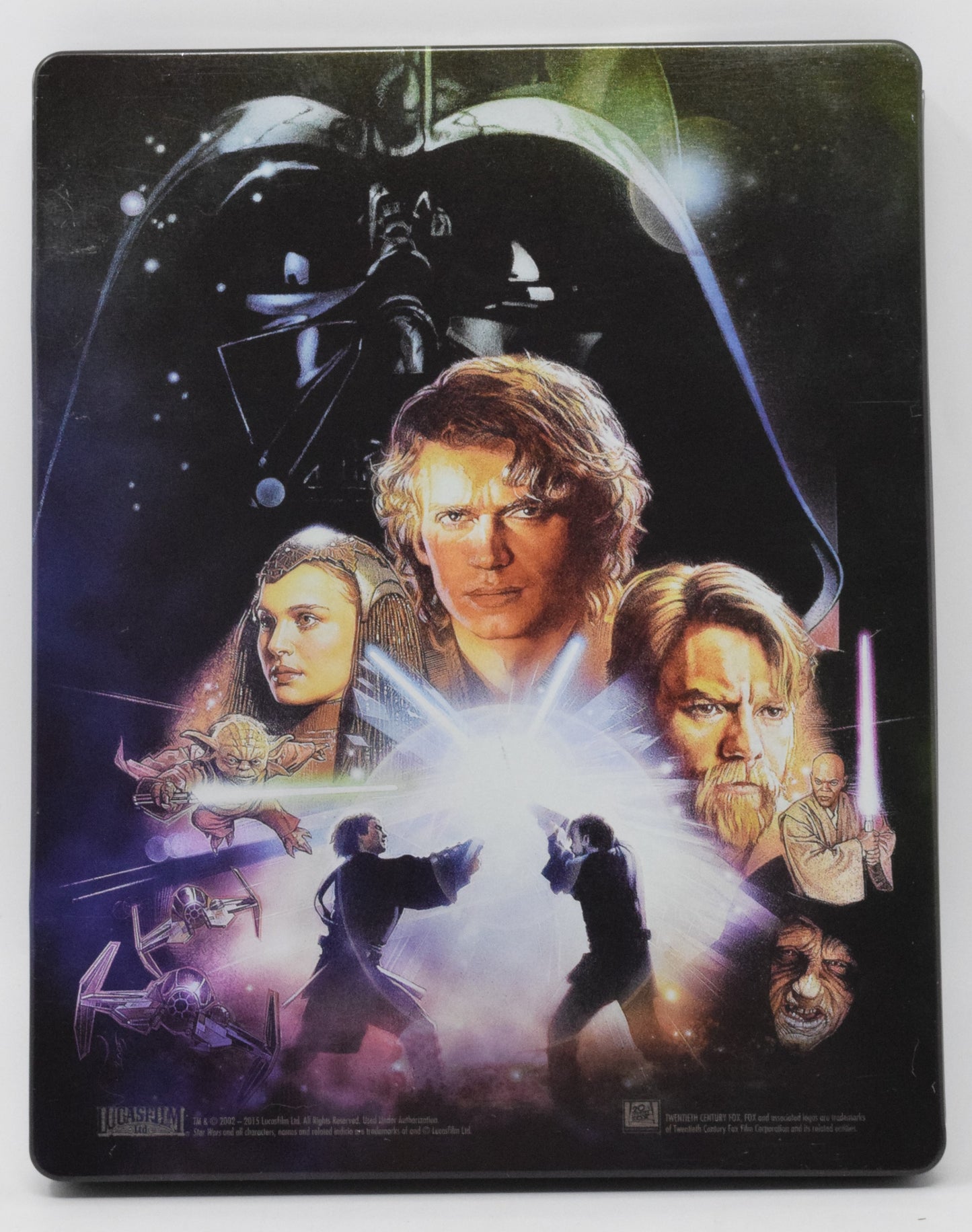 Star Wars Revenge Of The Sith Blu-Ray Steelbook