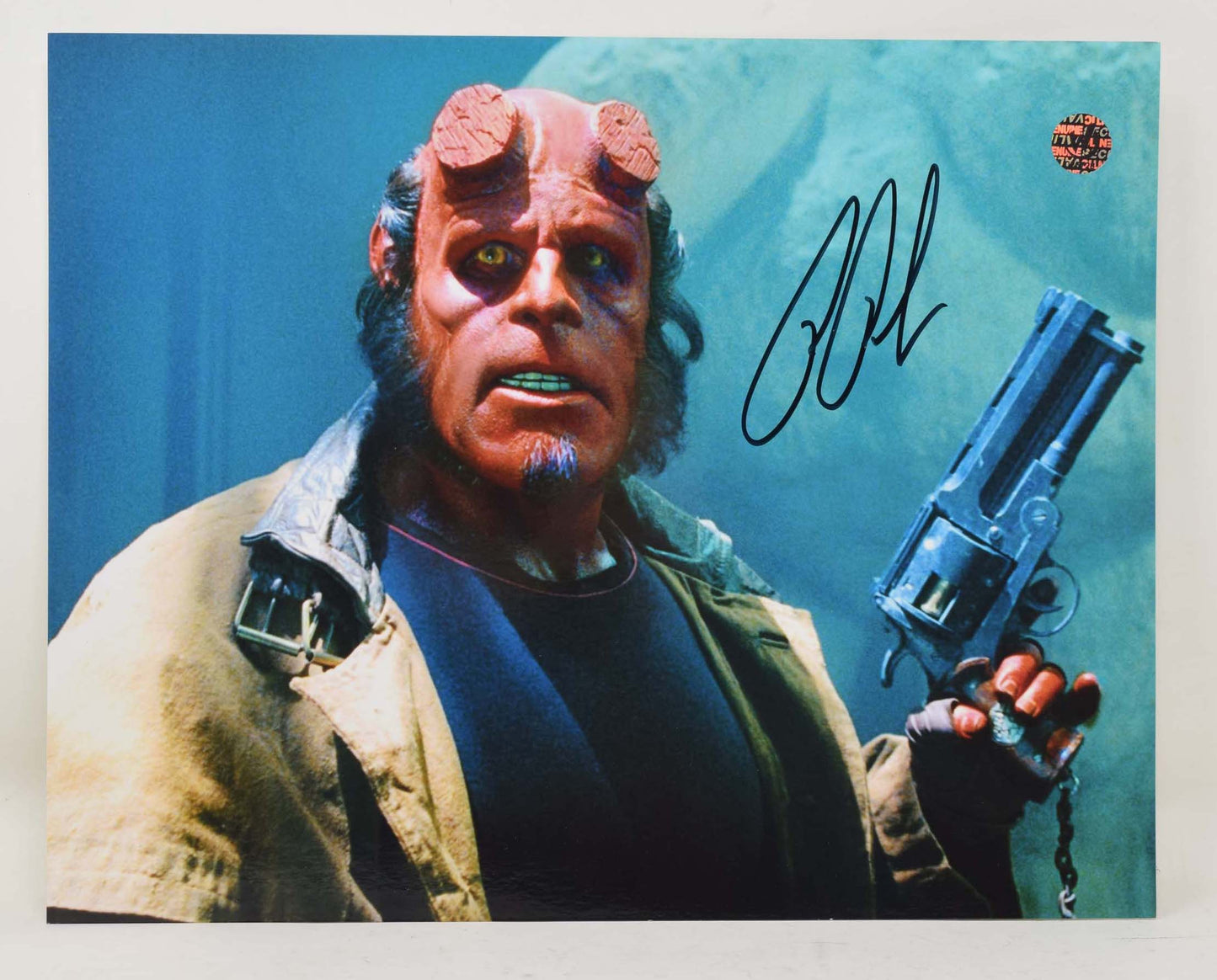 Ron Perlman Hellboy Signed 8 x 10 Photo COA