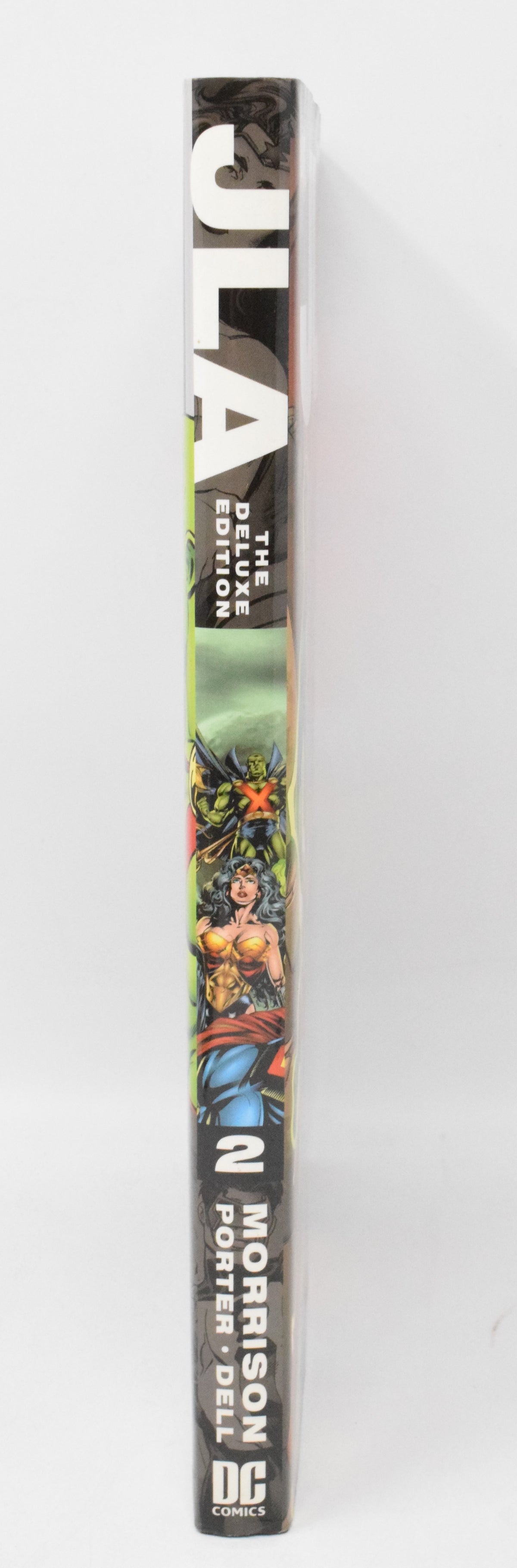 JLA 2 Deluxe HC DC 2009 NM- 9.2 Grant Morrison