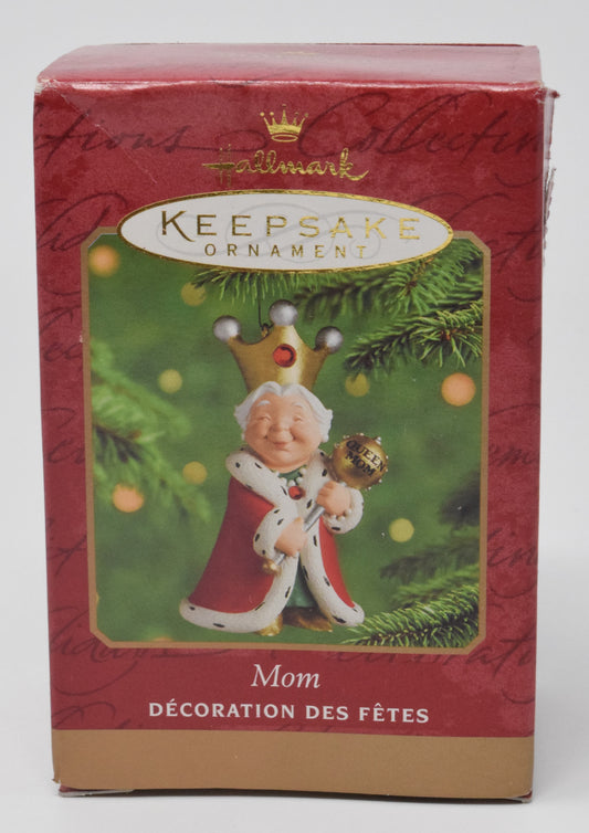 Hallmark Keepsake Queen Mom Christmas Ornament 2000 NIB