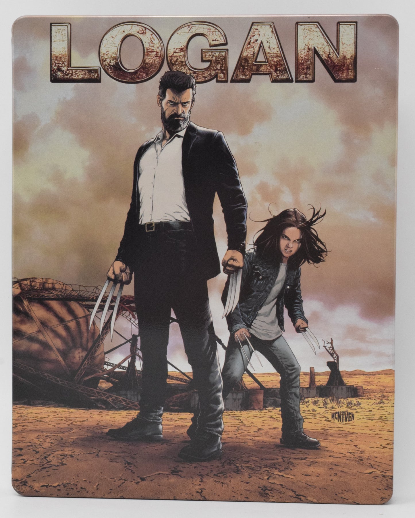 Wolverine Logan Movie DVD Blu-Ray Steelbook 3 Disc Noir X-Men