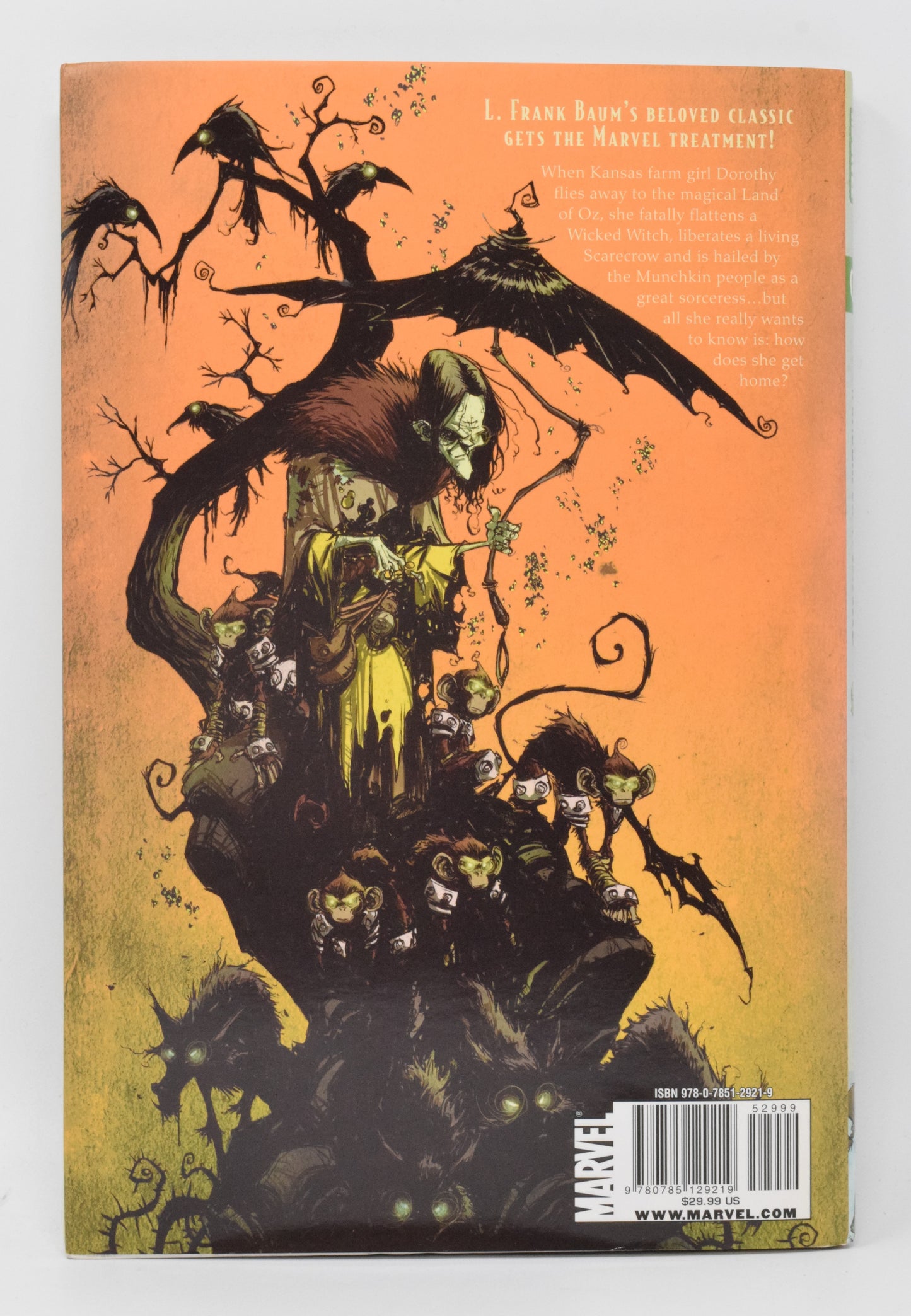 Wonderful Wizard Of Oz HC Hardcover Marvel 2013 NM 1st Print Skottie Young