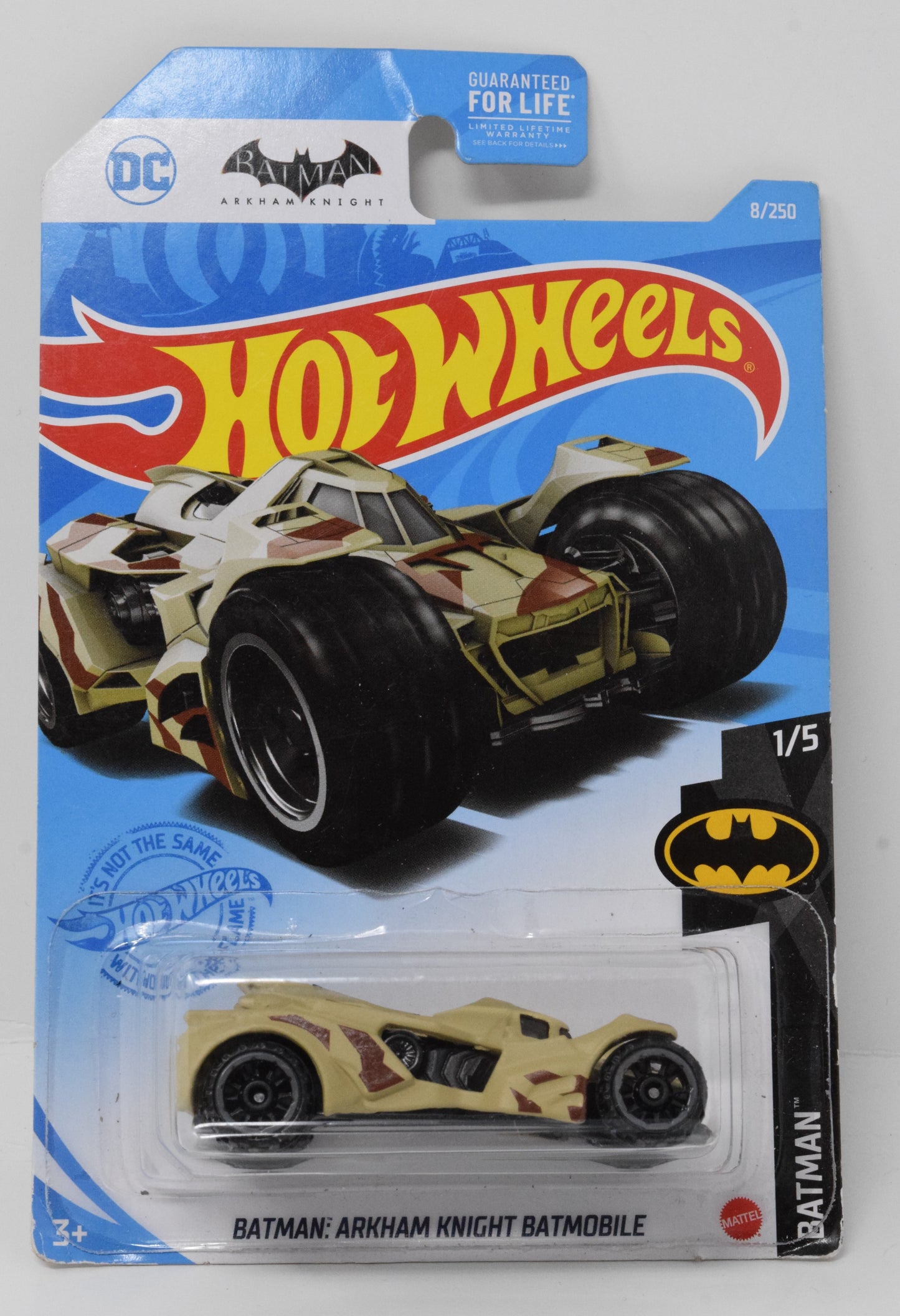 Hot Wheels BatMan Arkham Knight Batmobile 1/5 8 DieCast Car New