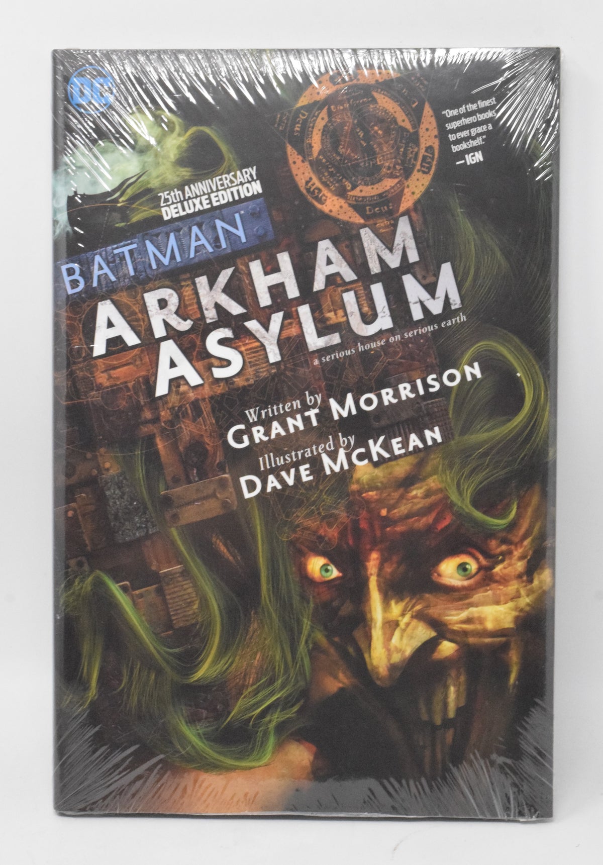 Batman Arkham Asylum 25th Ann Deluxe HC DC 2014 NM Sealed