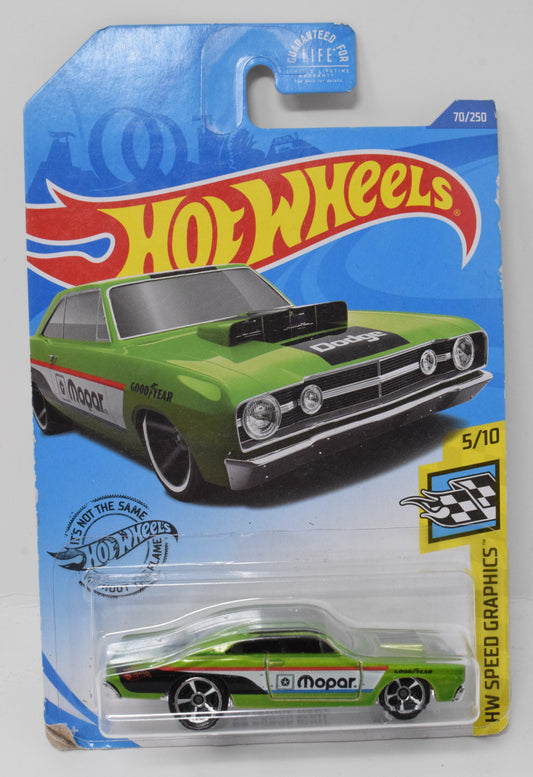 Hot Wheels 68 Dodge Dart HW Speed Graphics 5/10 70 DieCast Car New