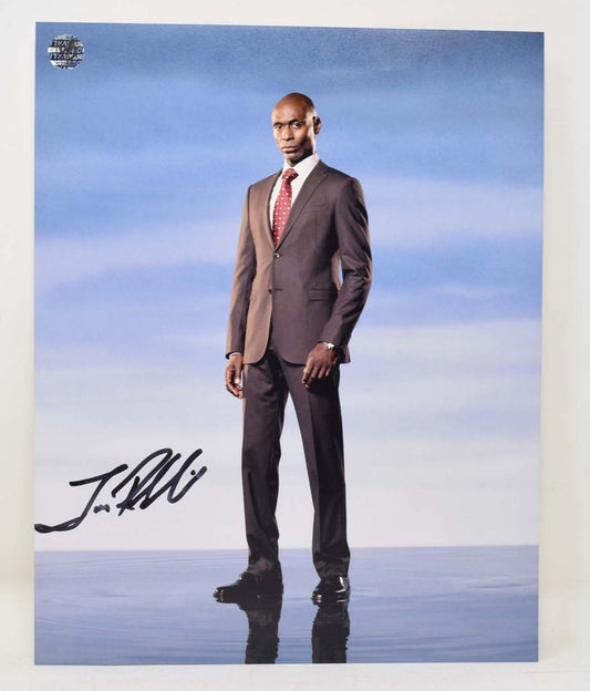 Lance Reddick The Wire Singed Photo 8 x 10 COA - Golden Apple Comics