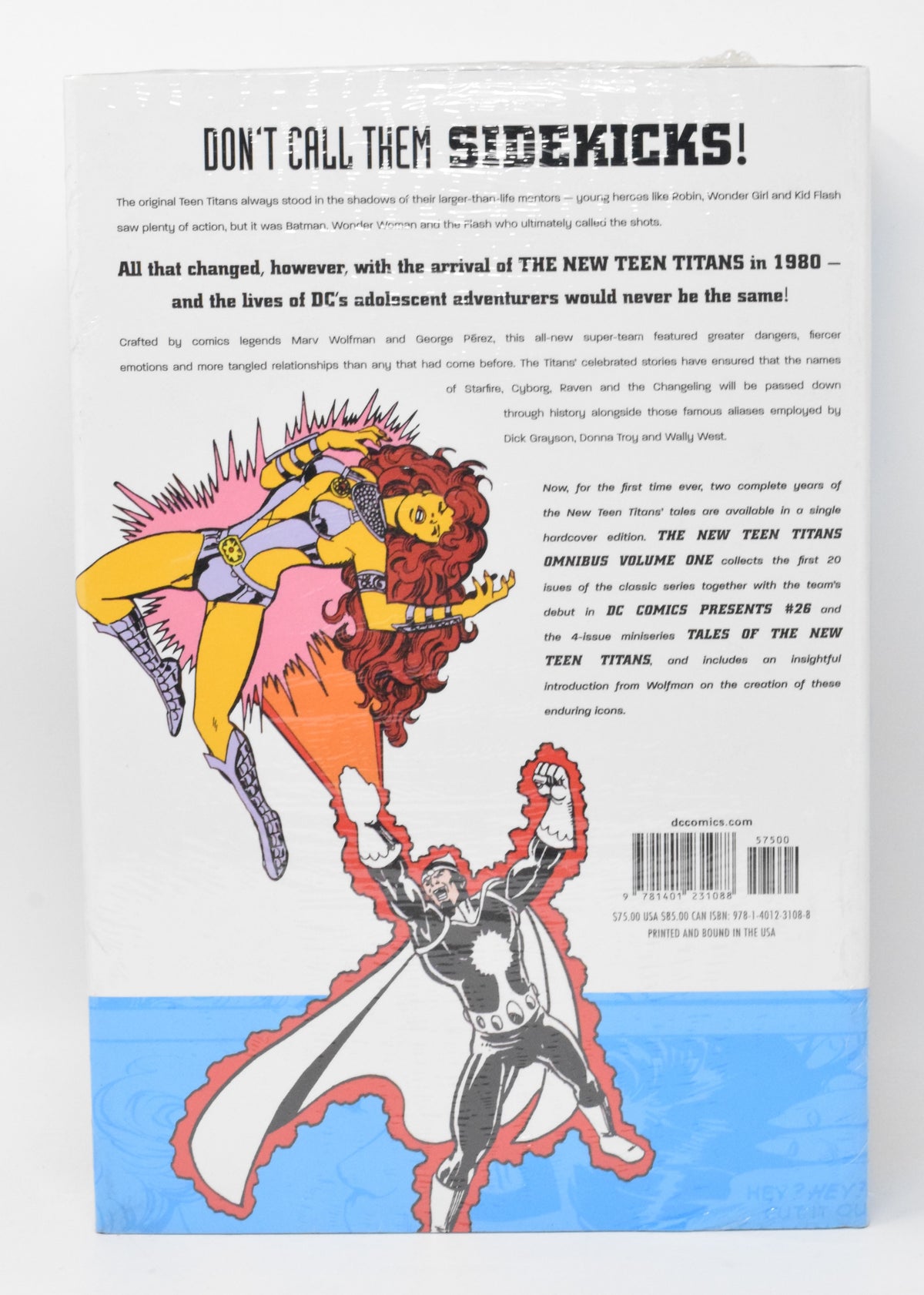 New Teen Titans Omnibus 1 HC DC 2012 NM Sealed George Perez Marv Wolfman