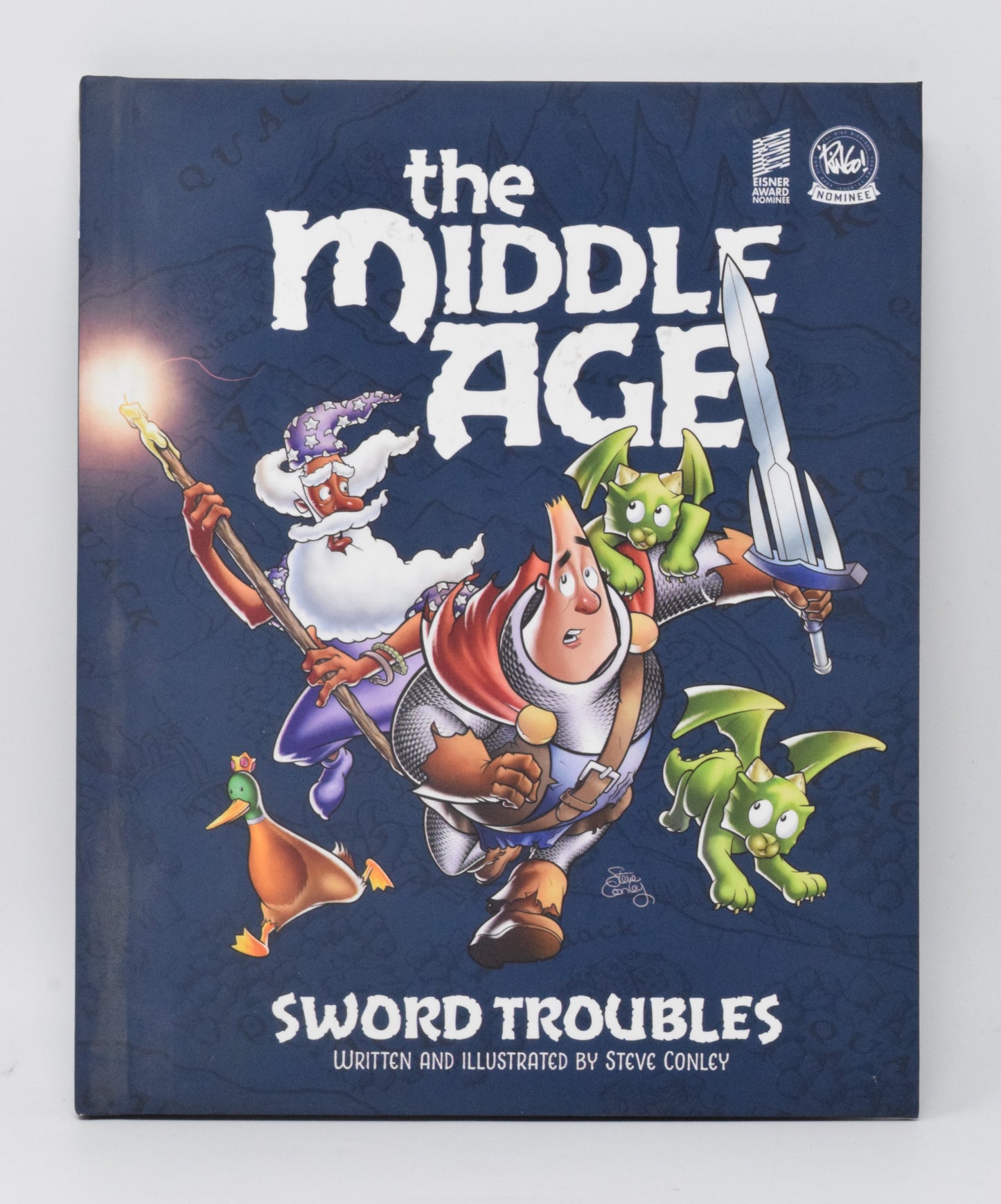 Middle Age Sword Troubles HC Hardcover 2018 NM Steve Conley Webcomic