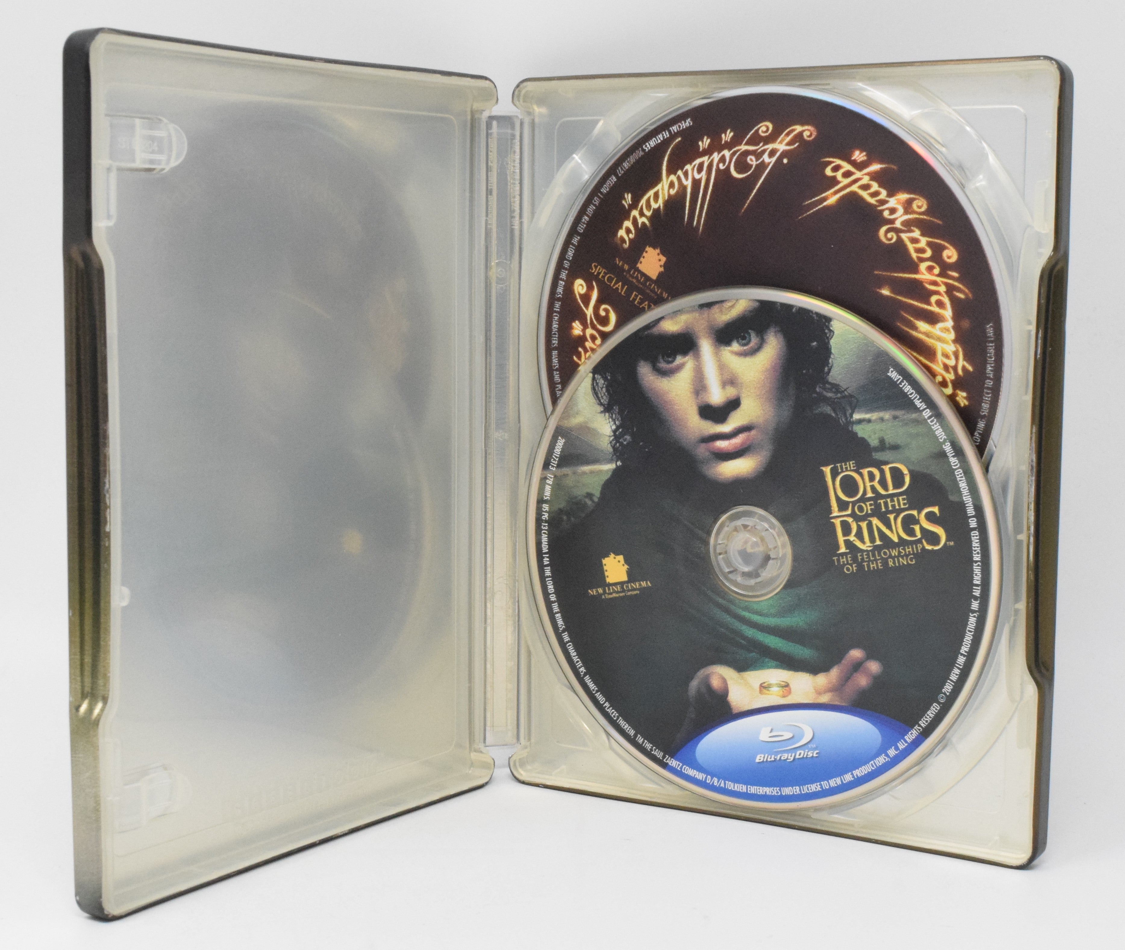 洋楽 LORD STEELL - Diary Of A Thug Lord Of The Rings Fellowship Of The Ring Movie Blu-Ray Steelbook