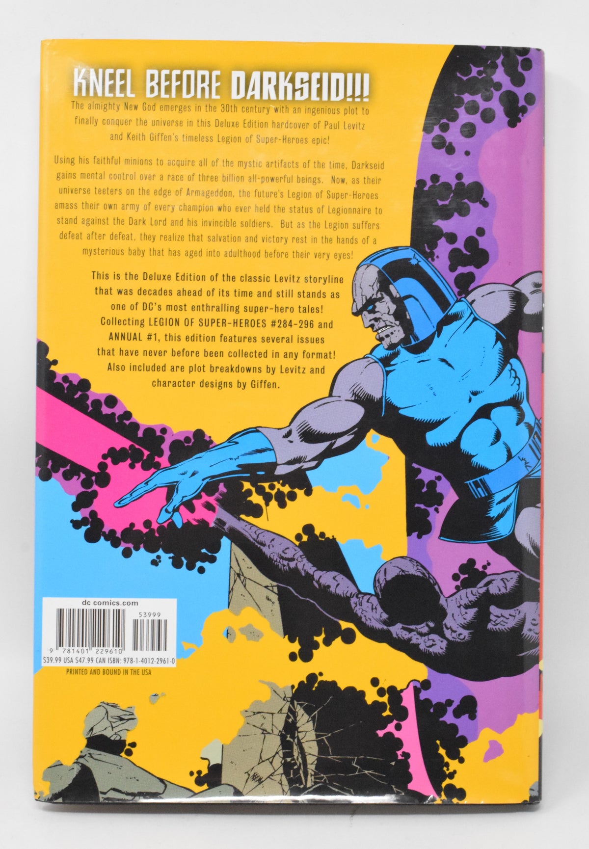Legion Of Super Heroes Great Darkness Saga Deluxe HC DC 2010 VF NM