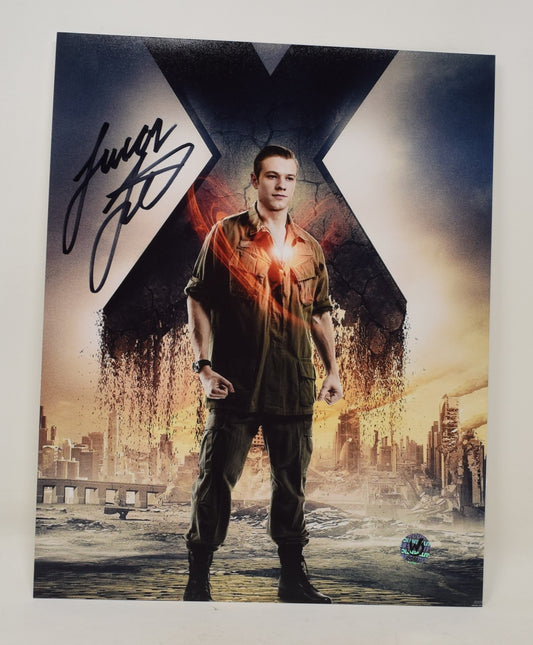Lucas Till X-Men First Class Havok Signed Autograph 8 x 10 Photo COA