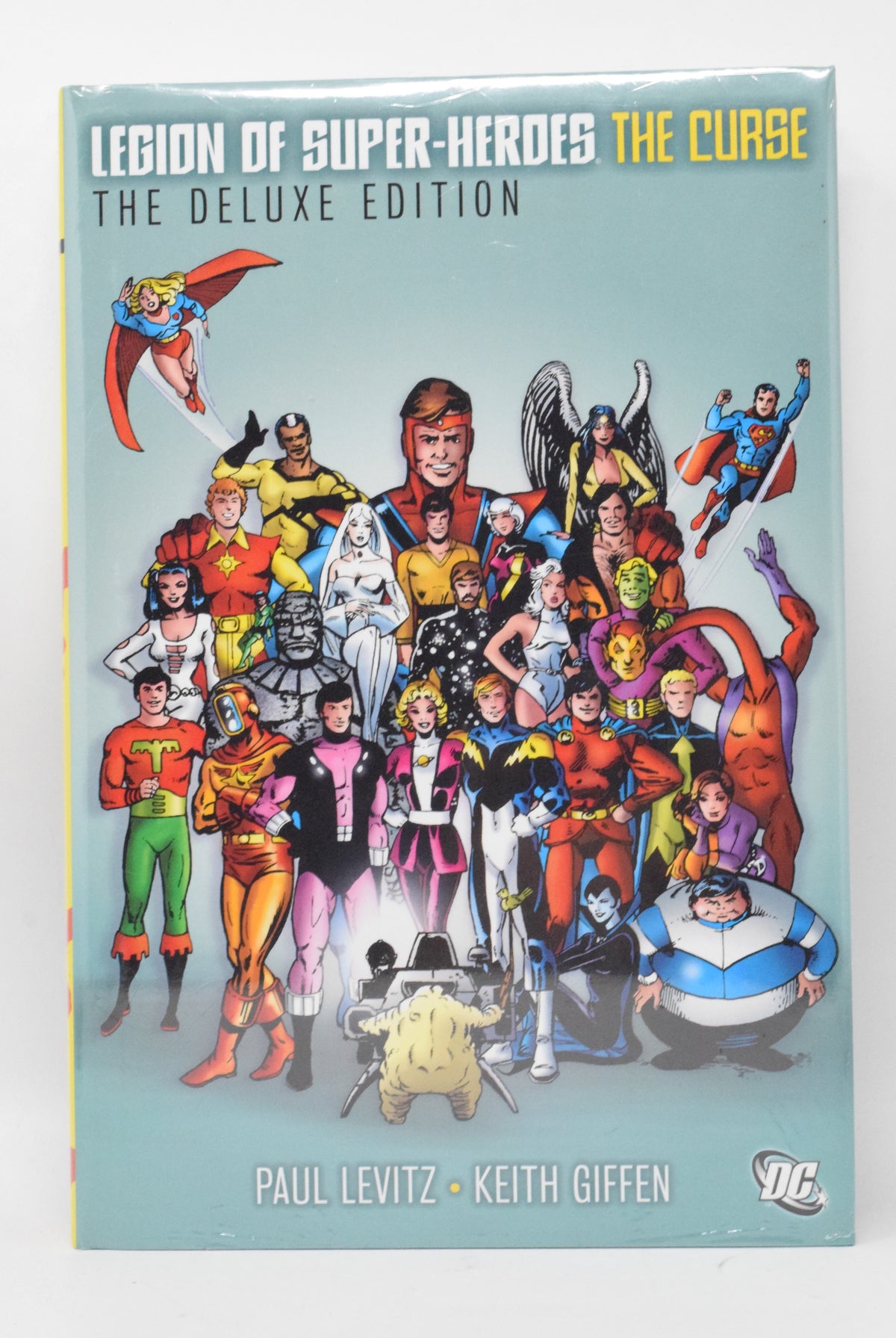 Legion Of Super Heroes Curse Deluxe HC DC 2011 NM Sealed Paul Levitz