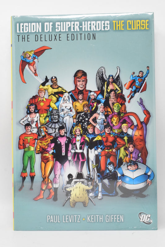 Legion Of Super Heroes Curse Deluxe HC DC 2011 NM Sealed Paul Levitz