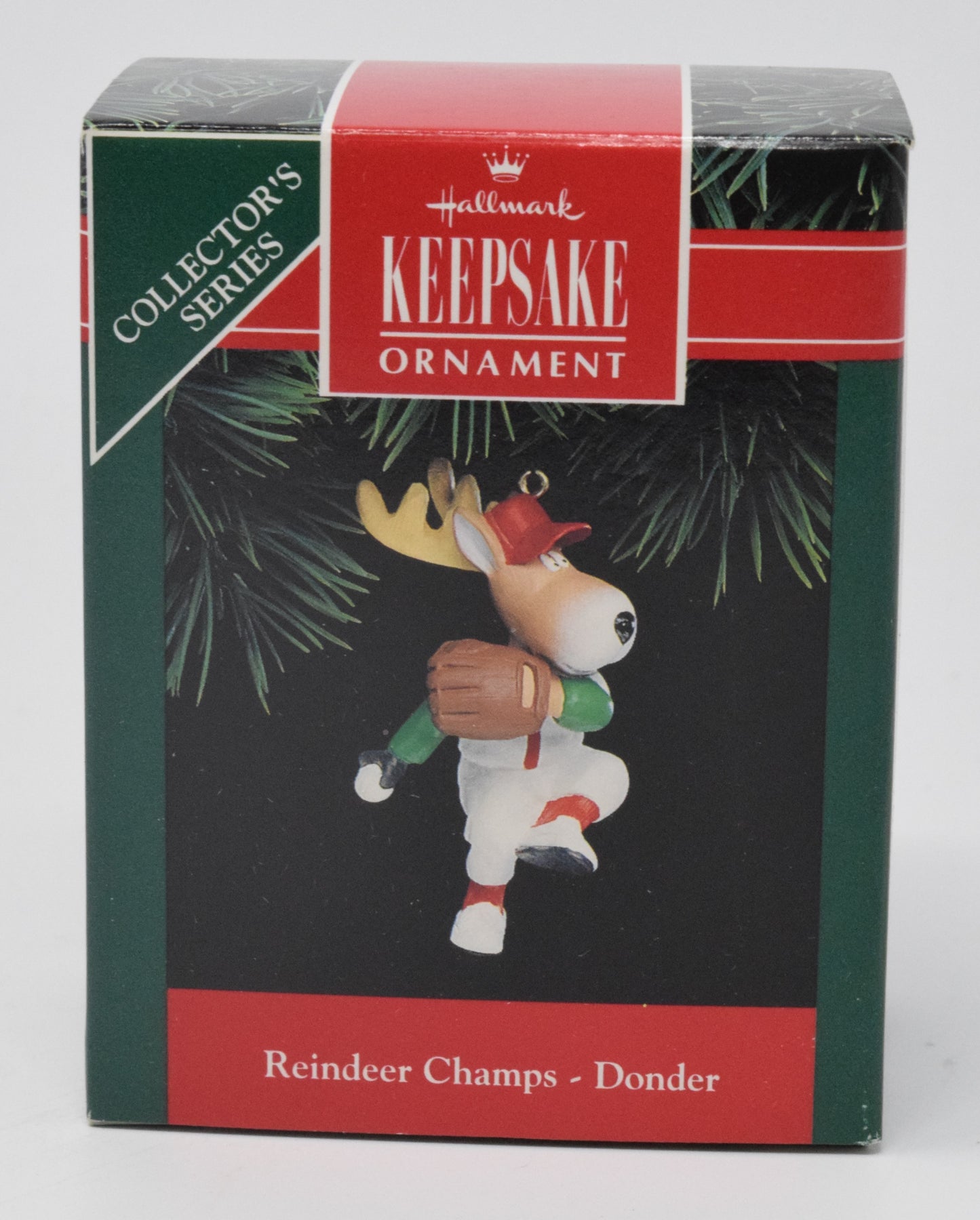 Hallmark Keepsake Reindeer Champs Donder Christmas Ornament 1992 NIB