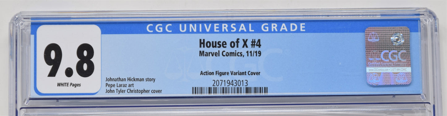 House Of X 4 Marvel 2019 CGC 9.8 John Tyler Christopher Action Figure Variant