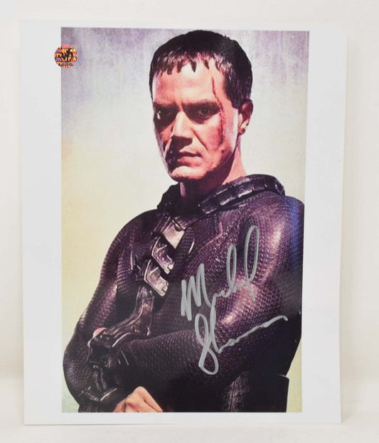 Michael Shannon General Zod in Man of Steel Signed Photo 8 x 10 COA