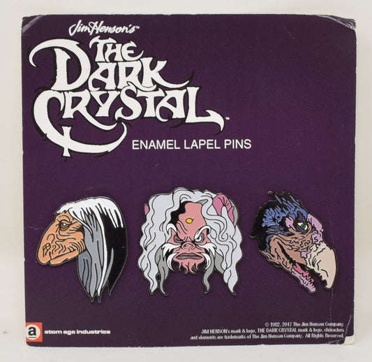 Jim Henson Dark Crystal Enamel Pin Set 3  New - Golden Apple Comics