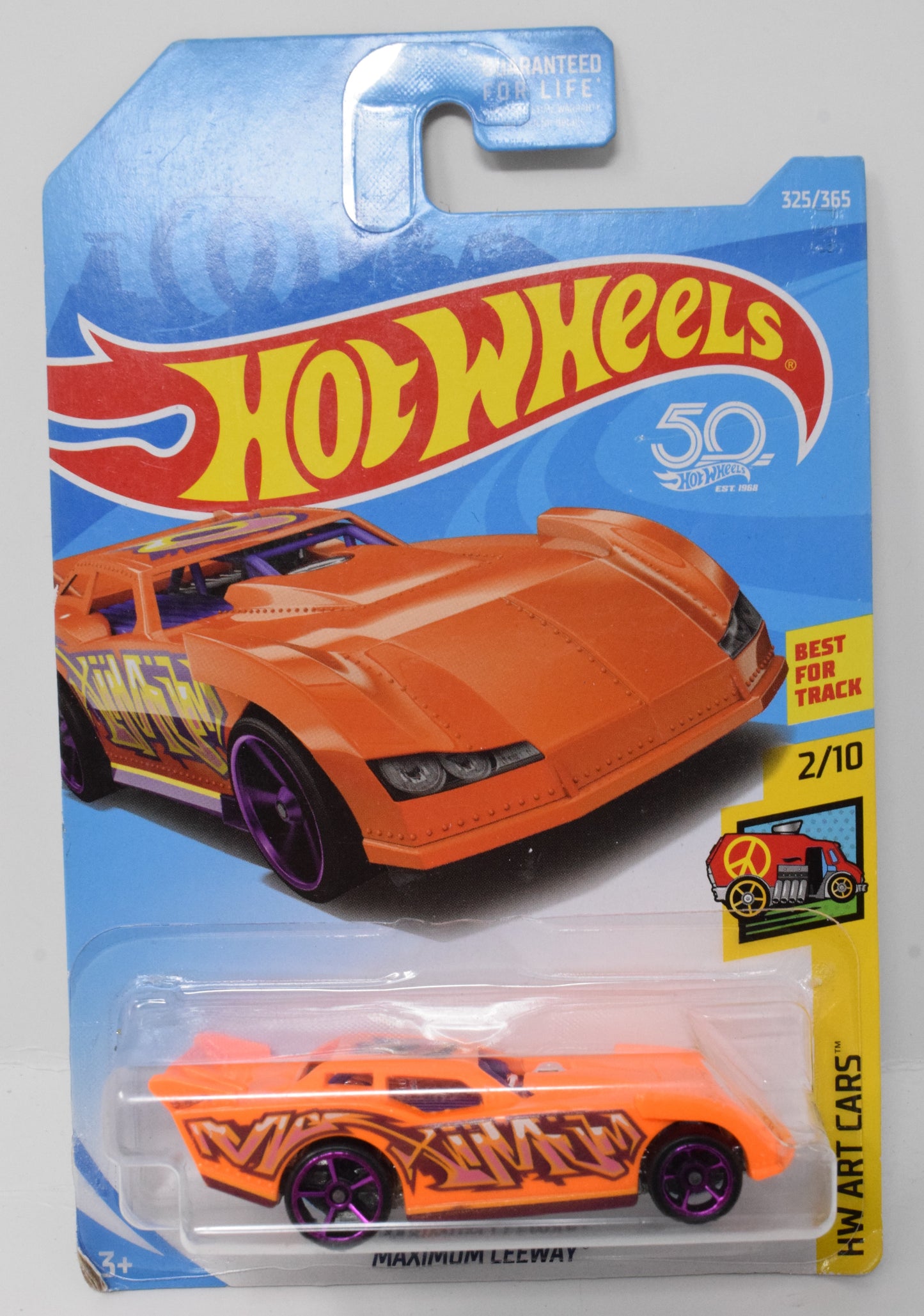 Hot Wheels Maximum Leeway HW Art Cars Orange 2/10 325 DieCast Car New - Golden Apple Comics