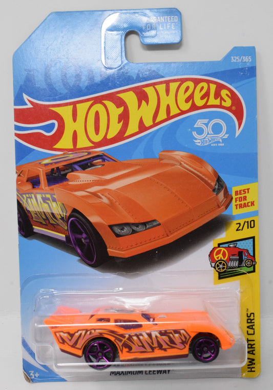 Hot Wheels Maximum Leeway HW Art Cars Orange 2/10 325 DieCast Car New - Golden Apple Comics