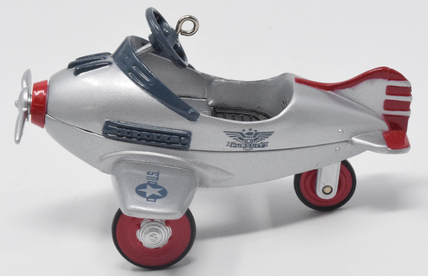 Hallmark Keepsake Kiddie Car Murray Airplane Christmas Ornament 1996 NIB (Copy)