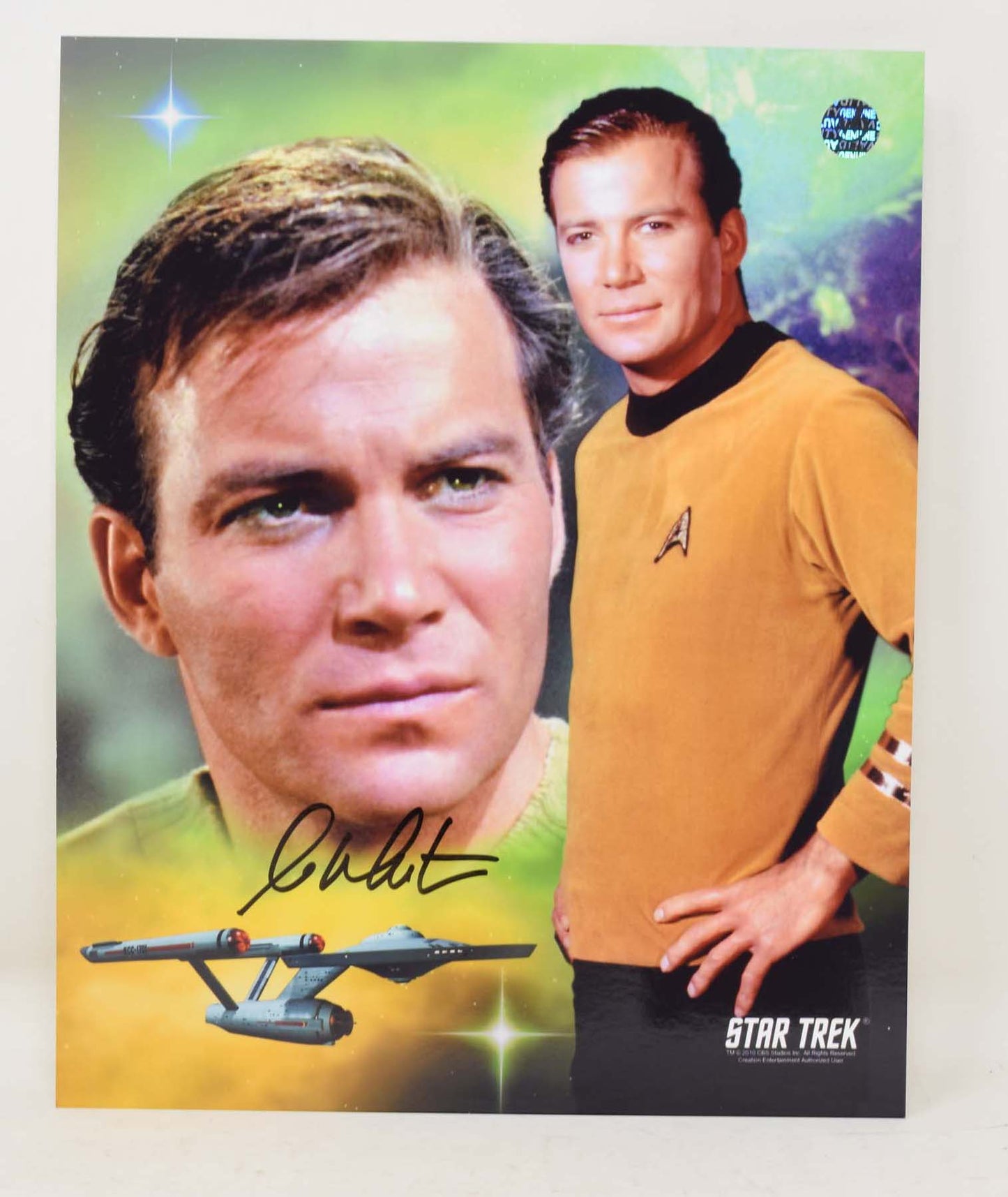 William Shatner Star Trek Signed Photo 8x 10 COA