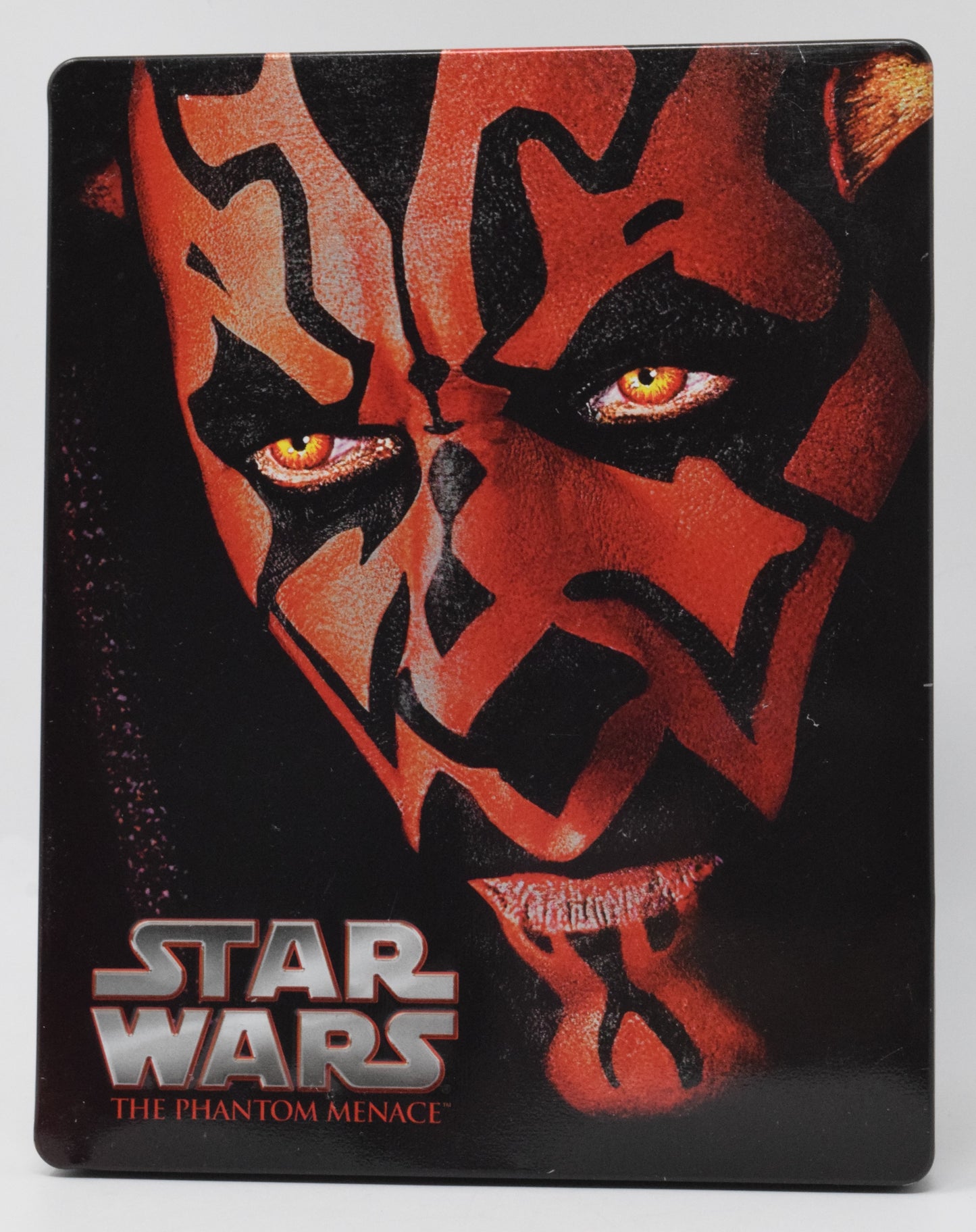 Star Wars Phantom Menace Movie Blu-Ray Steelbook Darth Maul