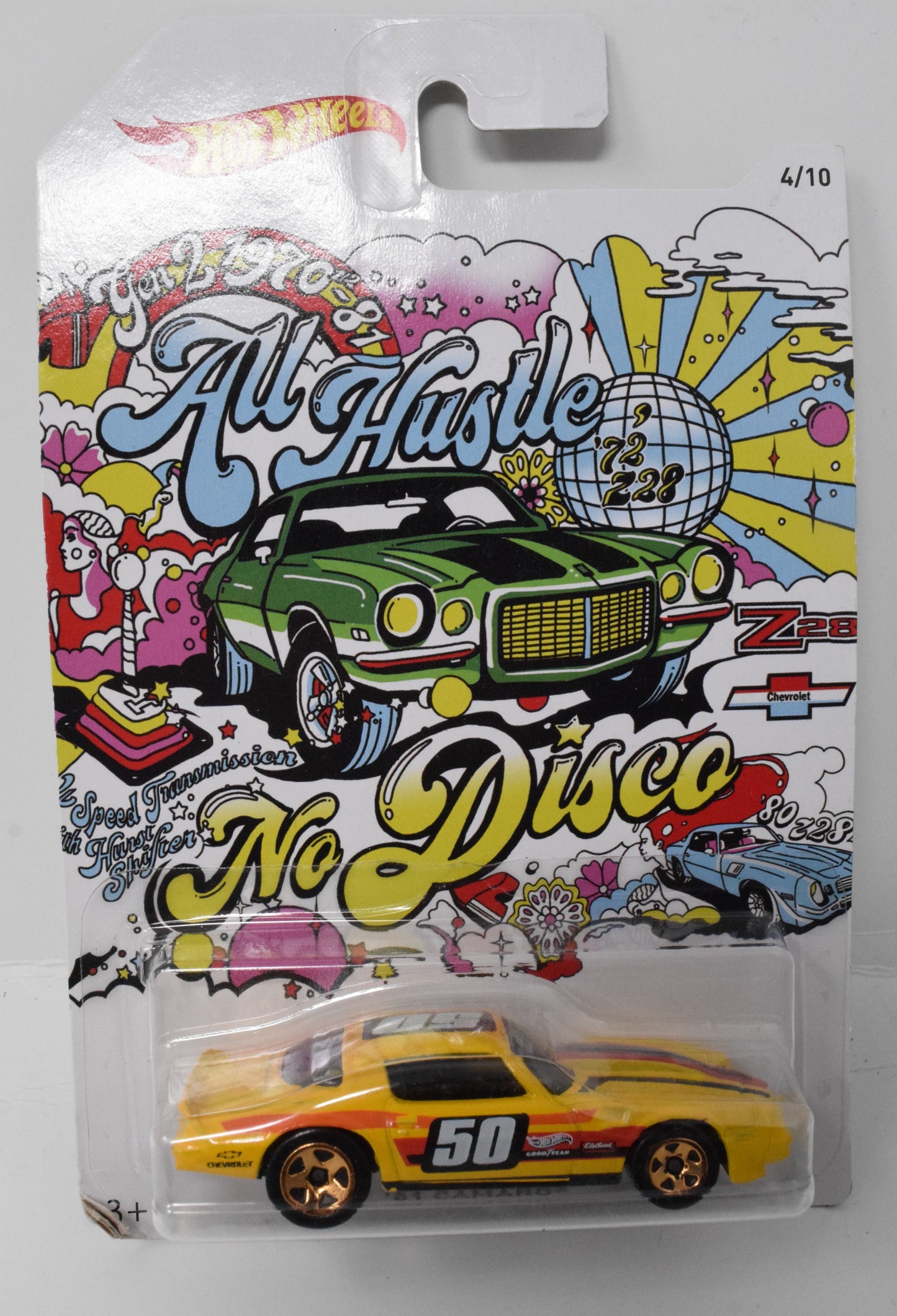 Hot Wheels 81 Camaro All Hustle 4/10 DieCast Car New - Golden Apple Comics
