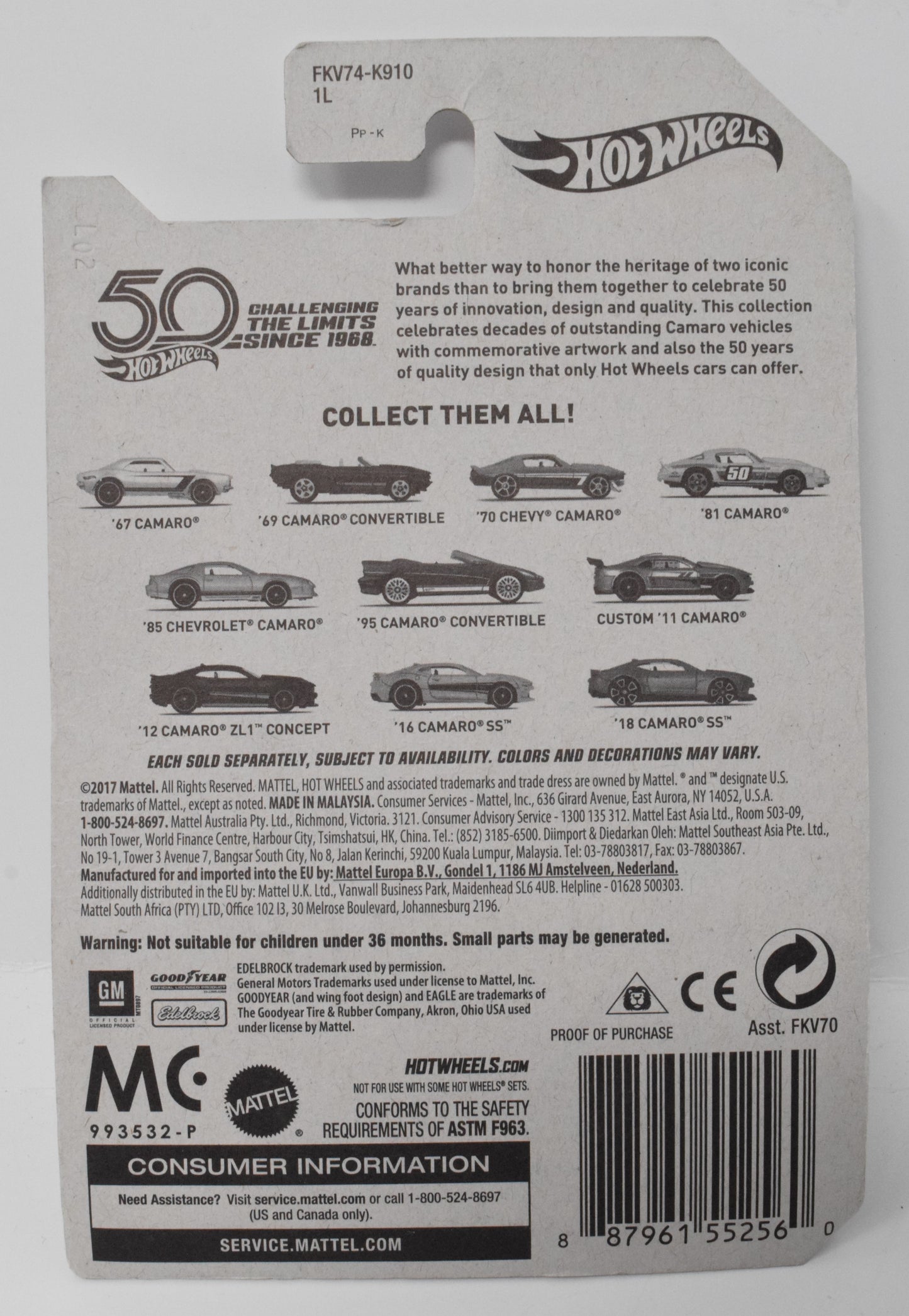 Hot Wheels 81 Camaro All Hustle 4/10 DieCast Car New - Golden Apple Comics
