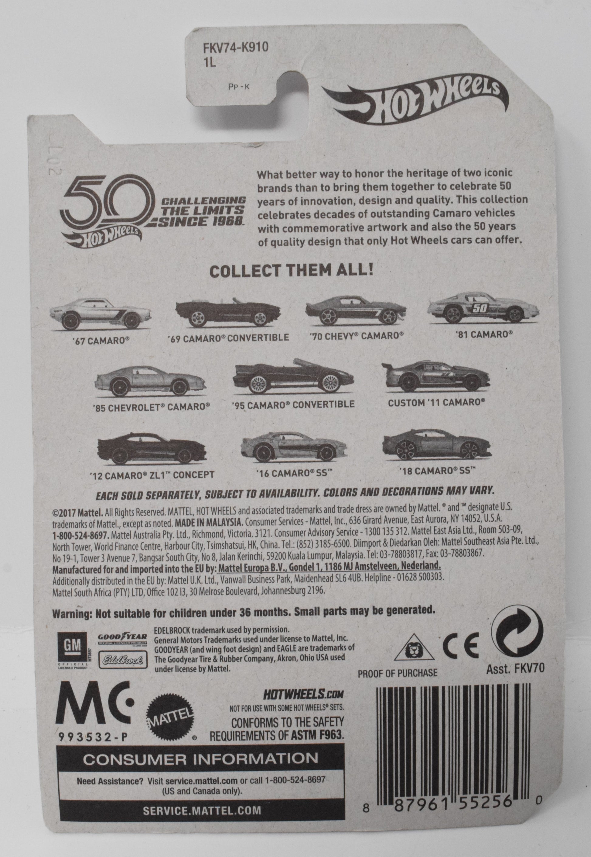 Hot Wheels 81 Camaro All Hustle 4/10 DieCast Car New - Golden Apple Comics