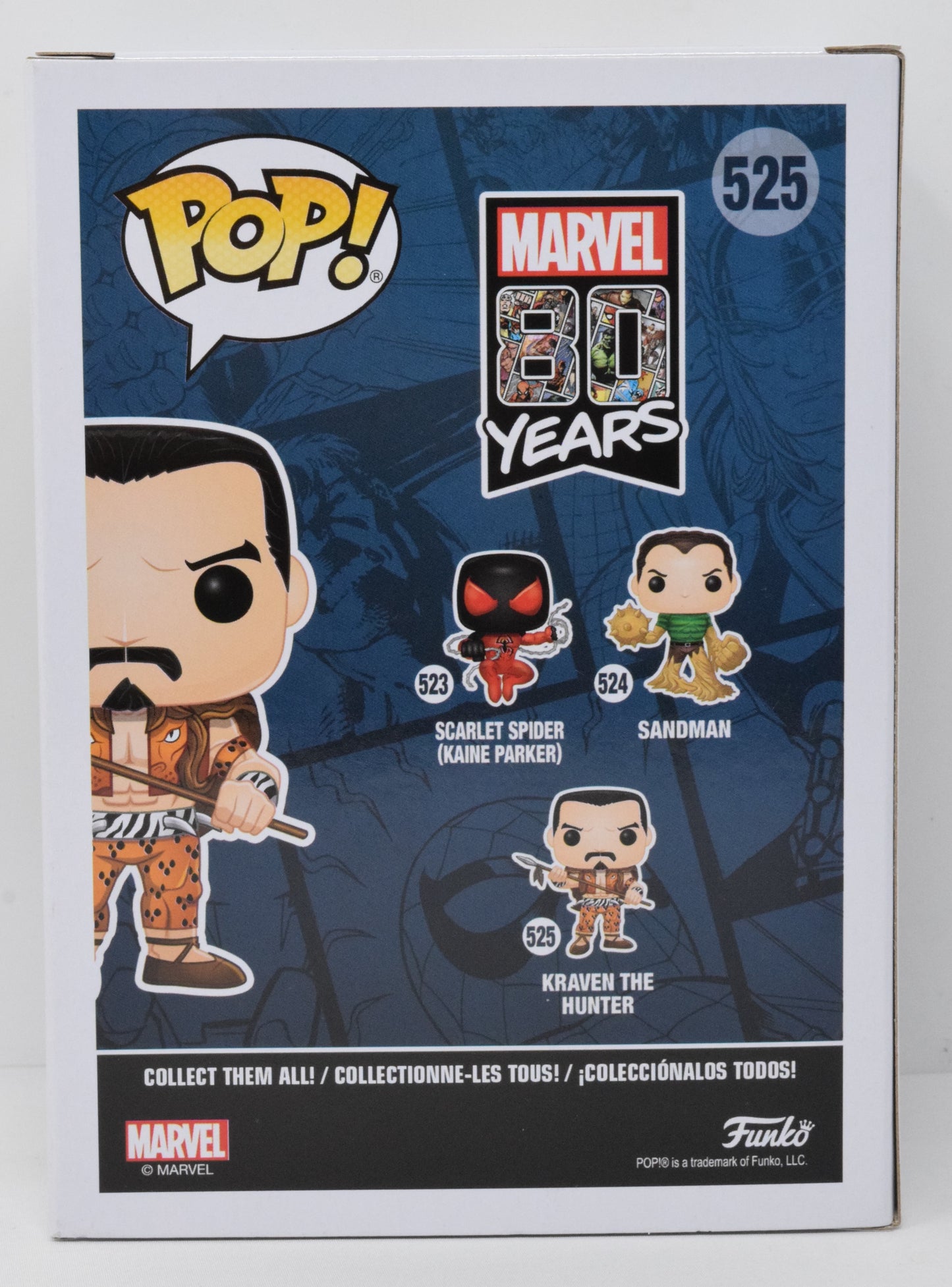 Kraven The Hunter Spider-Man Marvel Funko Pop 525 Figure Walgreens New