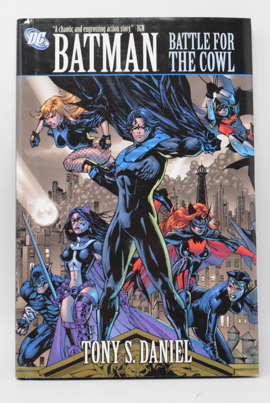 Batman Battle For The Cowl HC DC 2009 VF Tony Daniel
