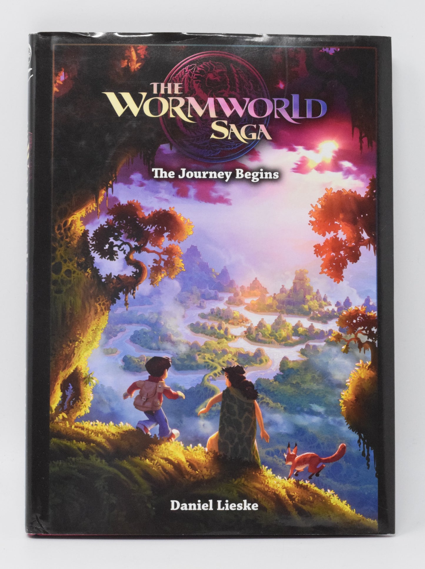 Wormworld Saga 1 Journey Begins HC Hardcover Tokyopop Signed Daniel Lieske