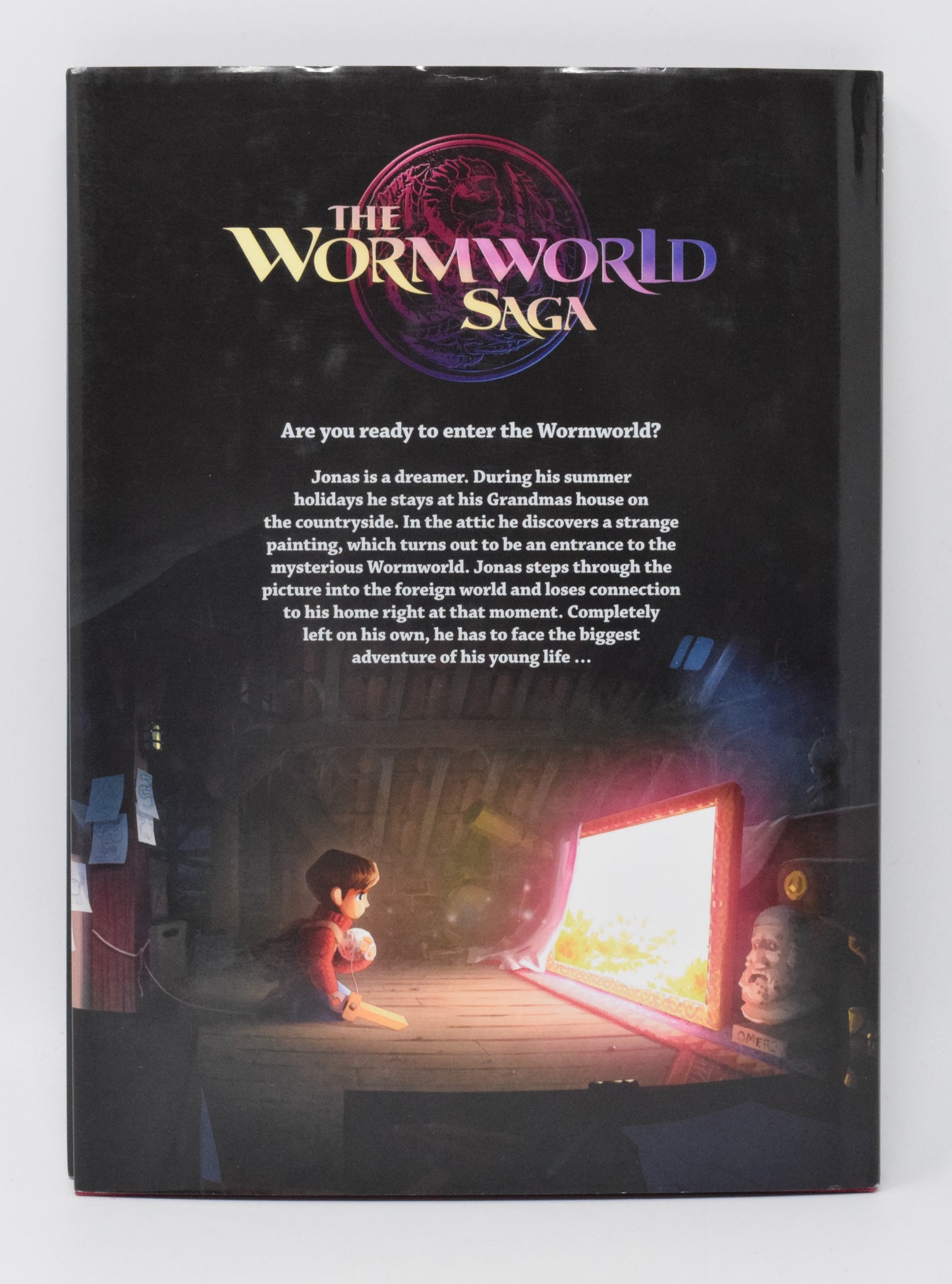 Wormworld Saga 1 Journey Begins HC Hardcover Tokyopop Signed Daniel Lieske