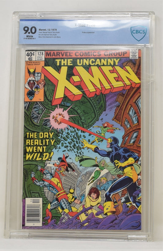 Uncanny X-Men 128 Marvel 1979 CBCS 9.0 George Perez Chris Claremont John Byrne