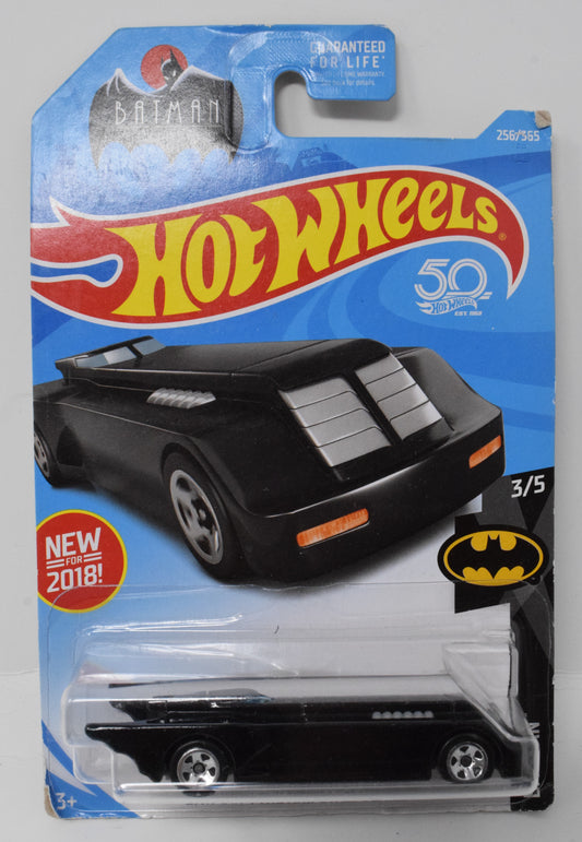 Hot Wheels Batman The Animated Series BatMobile 3/5 256 DieCast Car New