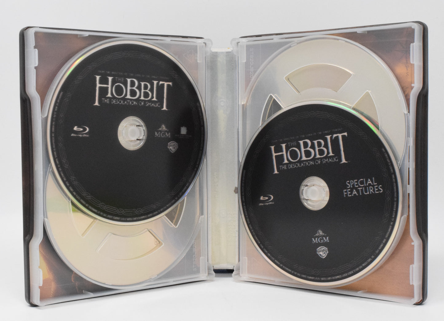 Hobbit Movie Blu-Ray Steelbook 6 Disc Lord Of The Rings